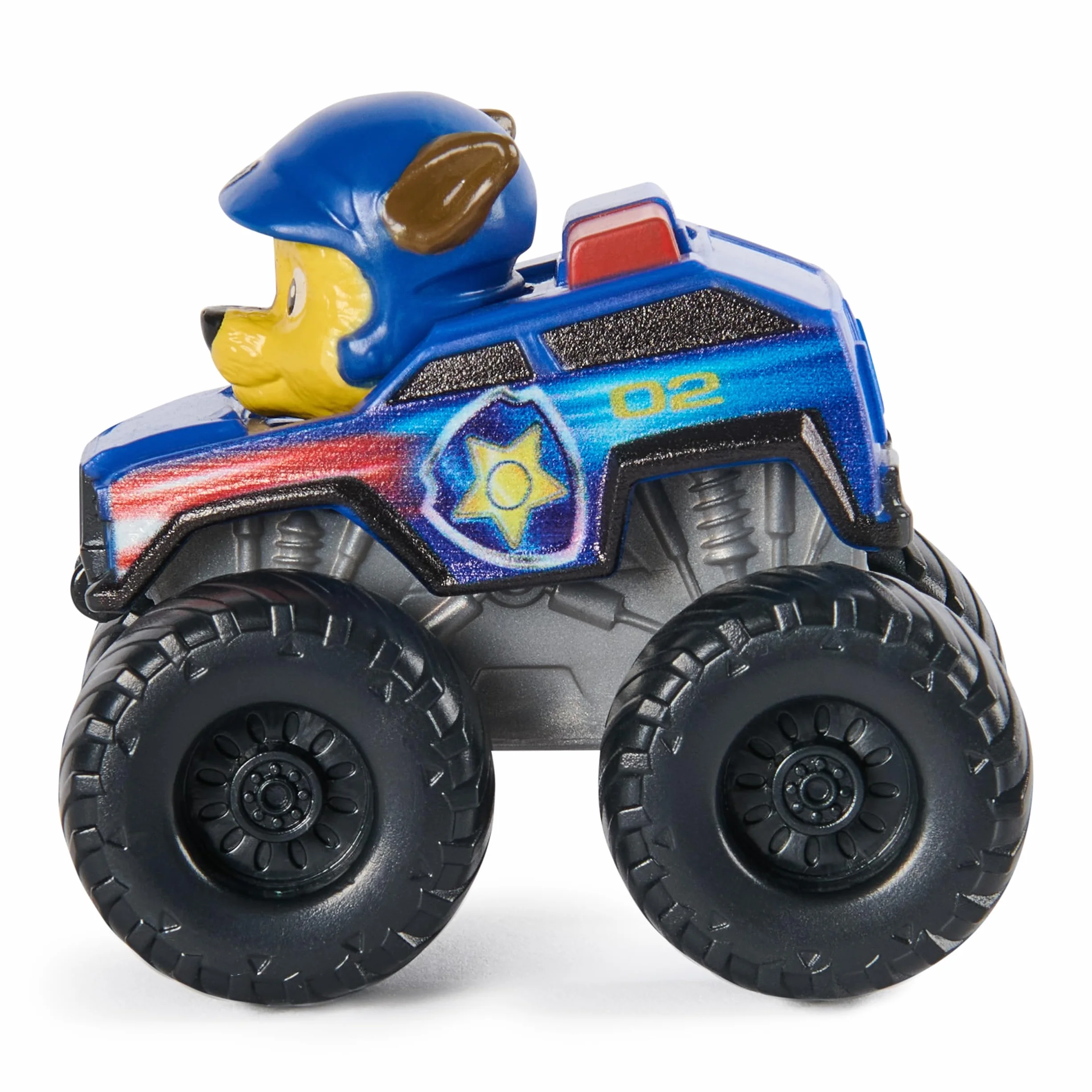 Psi Patrol: Rescue Wheels, 7-częściowy zestaw upominkowy Pup Squad Racers, z ekskluzywnym samochodzikiem Roxi, zabawkami dla dzieci dla chłopców i dziewcząt w wieku od 3 lat