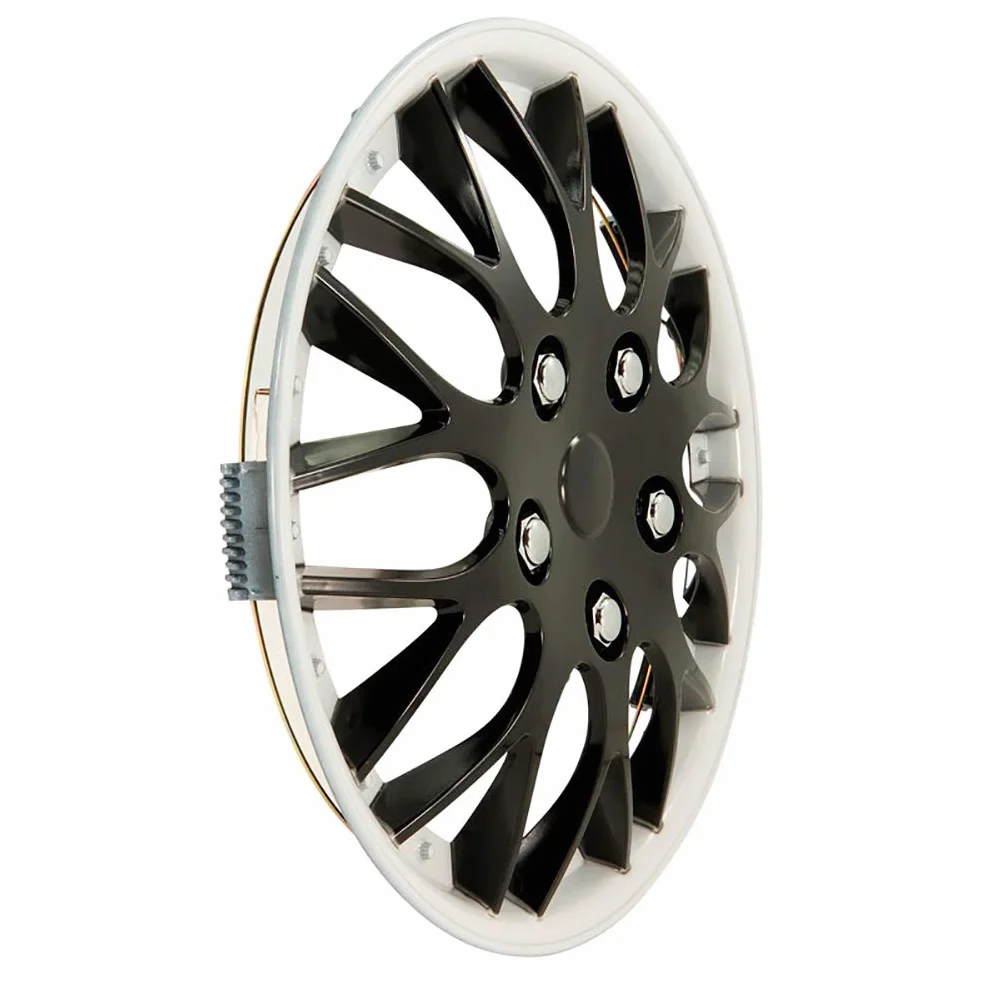 Missouri Zestaw kołpaków 38.1 cm czarne białe