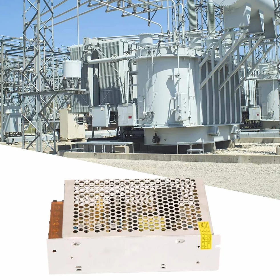 Zasilacz impulsowy 12 V DC, zasilacz 110 V-220 V AC na 12 V DC Zasilacz LED Switch Power Driver (12 V 10 A)