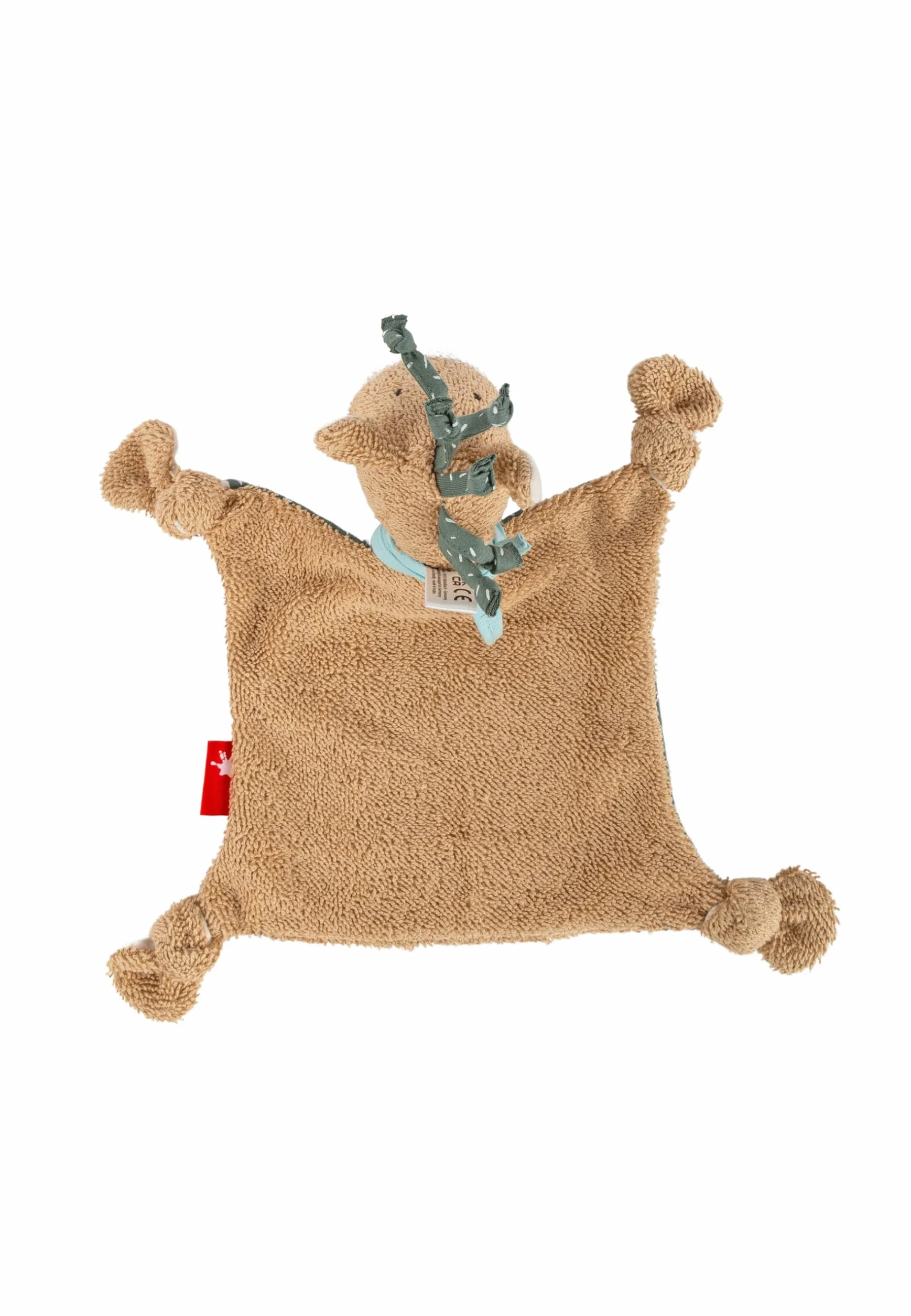 Sigikid 39825 kocyk z charakterem zwierzęcym kucykiem, zielony/beżowy