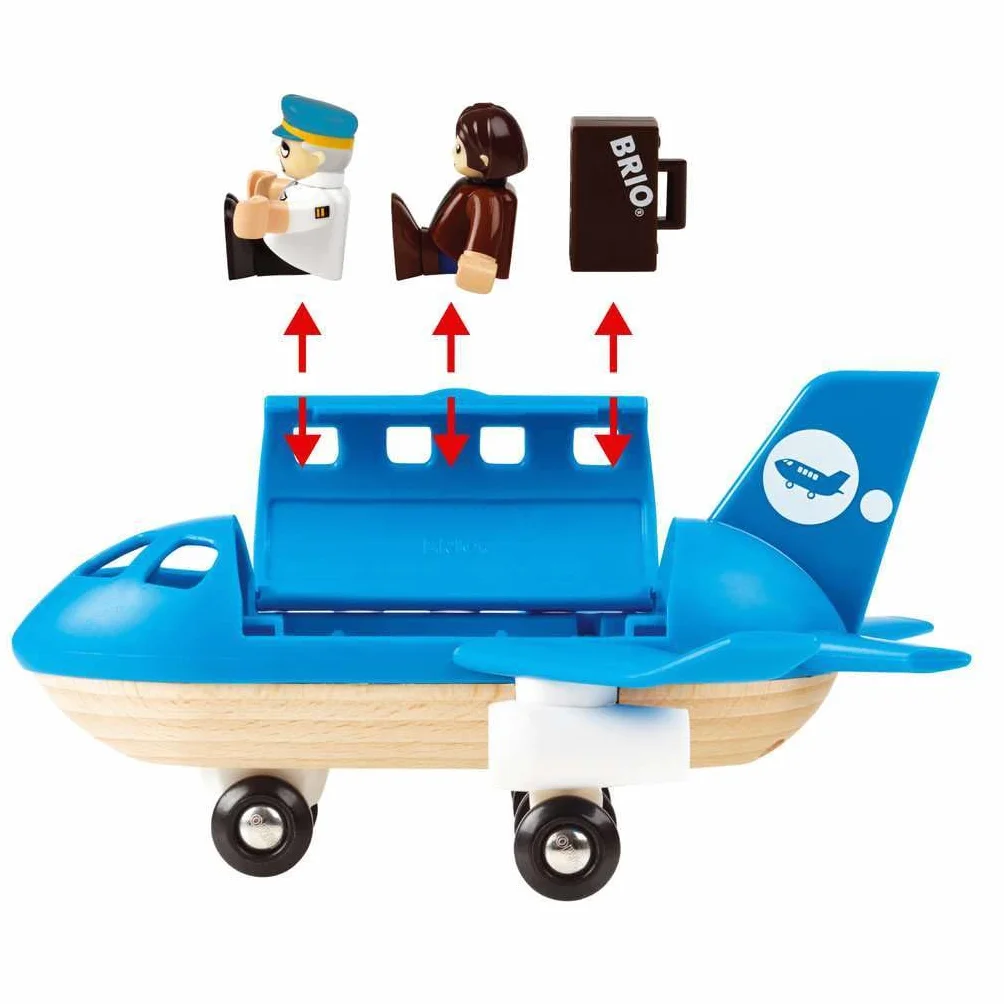 BRIO World - Blaues Flugzeug