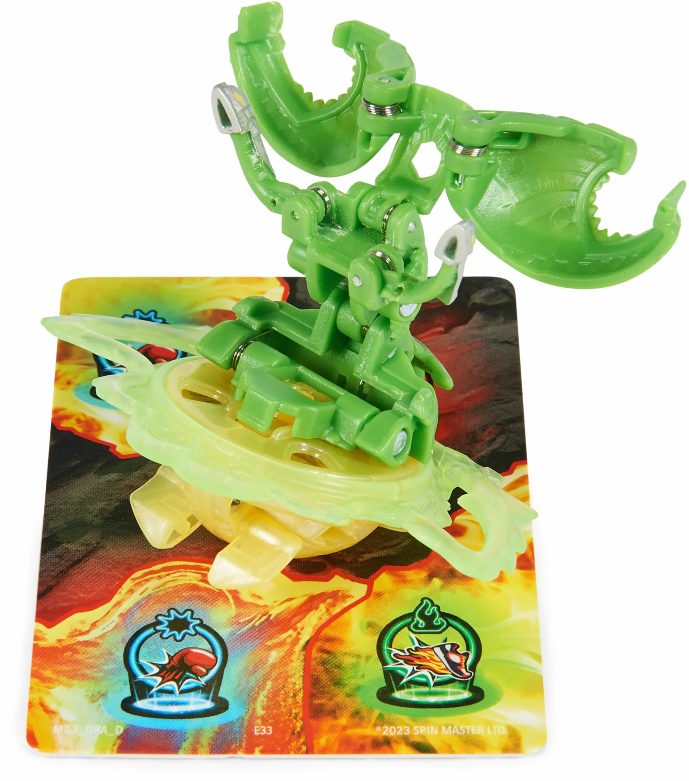 BAKUGAN Starter 3-pak, Special Attack Nillious, Titanium Dragonoid, Bruiser, indywidualizowana figurka akcji, karty kolekcjonerskie, zabawka dla dzieci dla chłopców i dziewczynek