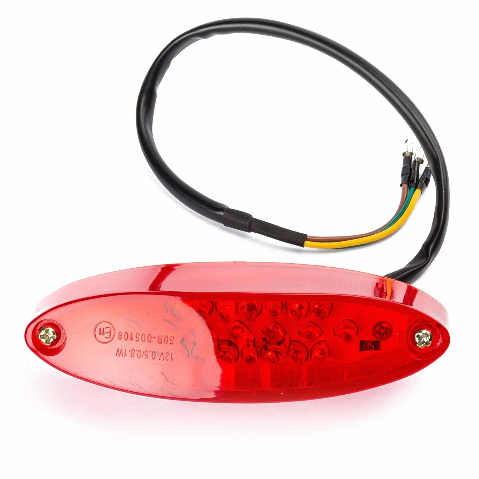 Światło tylne LED 12V Uniwersalny Stop Hamulec Czerwony Motocykl
