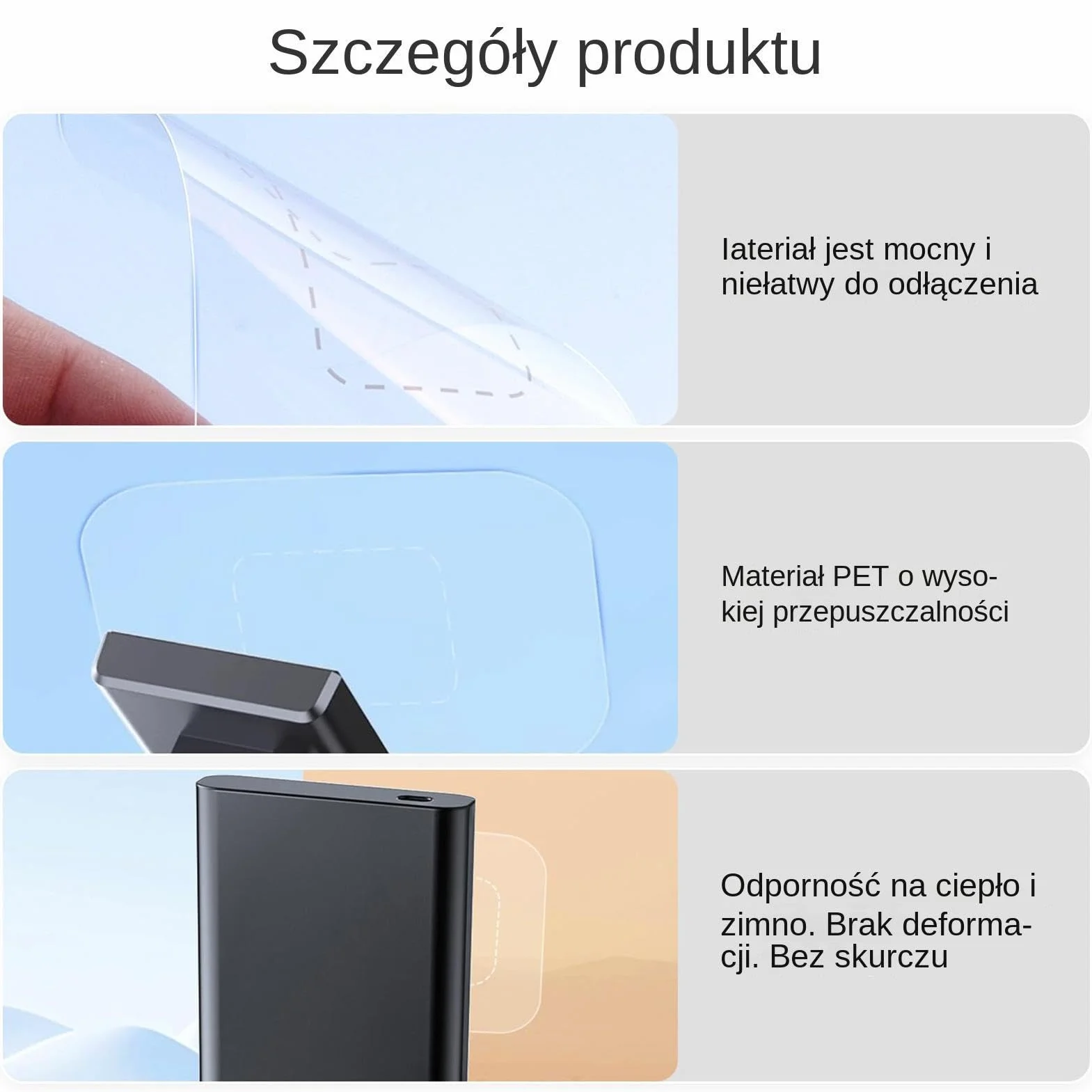 Dash Cam Windshield Stickers - 6pcs Electrostatic Transparent Static Film for Car Dashcams, Mounting No Glue Window Screen Sticker, Auto Interior Accessory Protection Kit