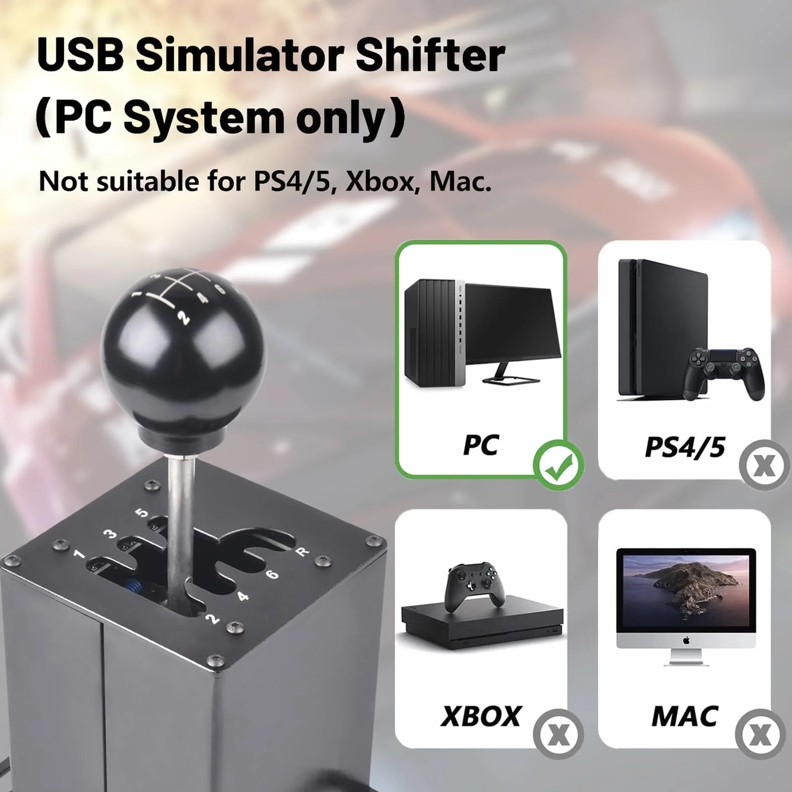 Dźwignia Hamulca Ręcznego płyta do hamulca ręczne Pasuje Do Układu Hamulcowego Logitech 16-bitowy Czujnik Halla USB Hamulec Ręczny Z Dźwignią Zmiany Biegów 6/7R Do Gier Wyścigowych G25/G27/G29T300T50