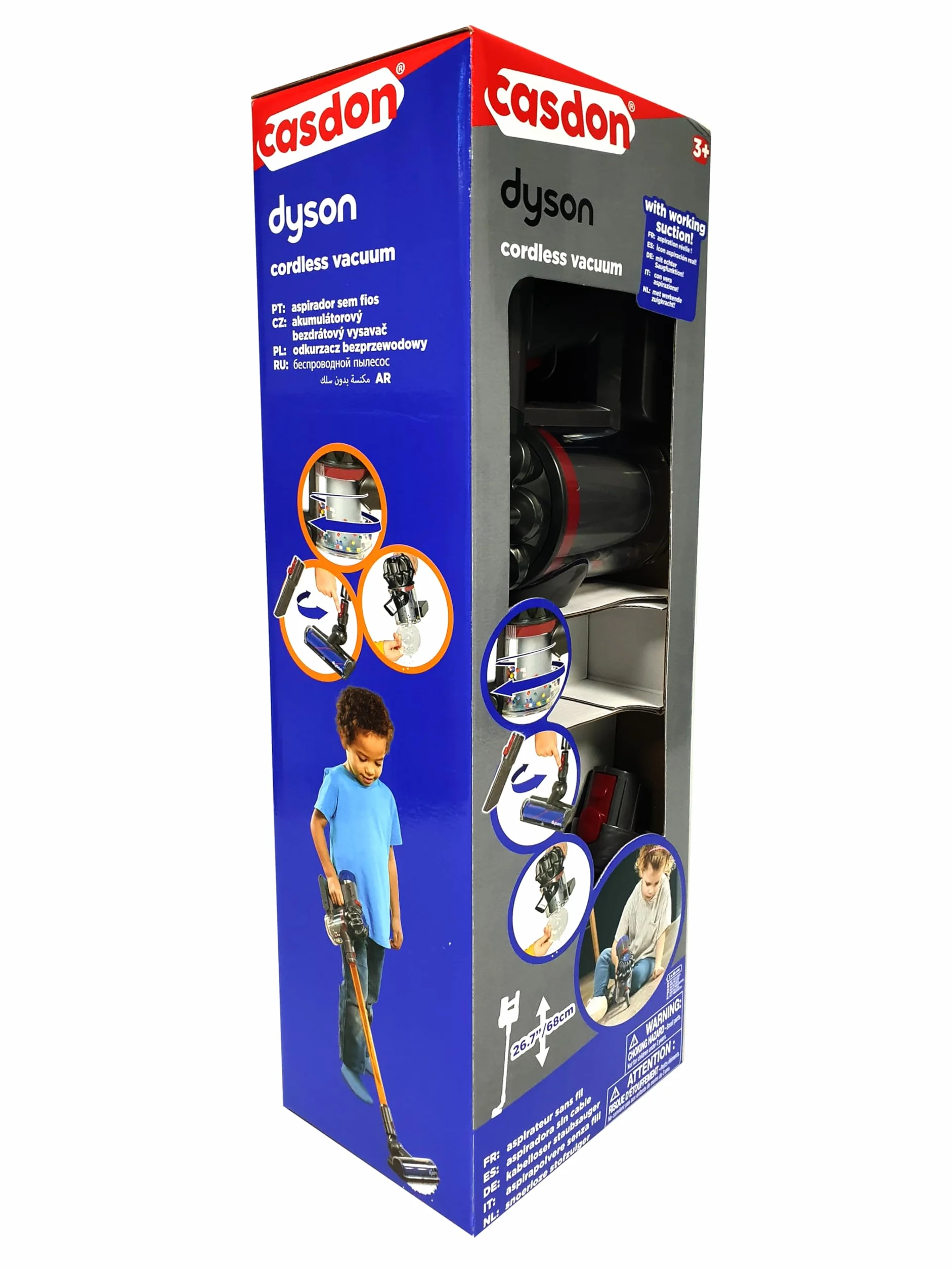 Casdon Dyson Odkurzacz, Wielokolorowy, 120W