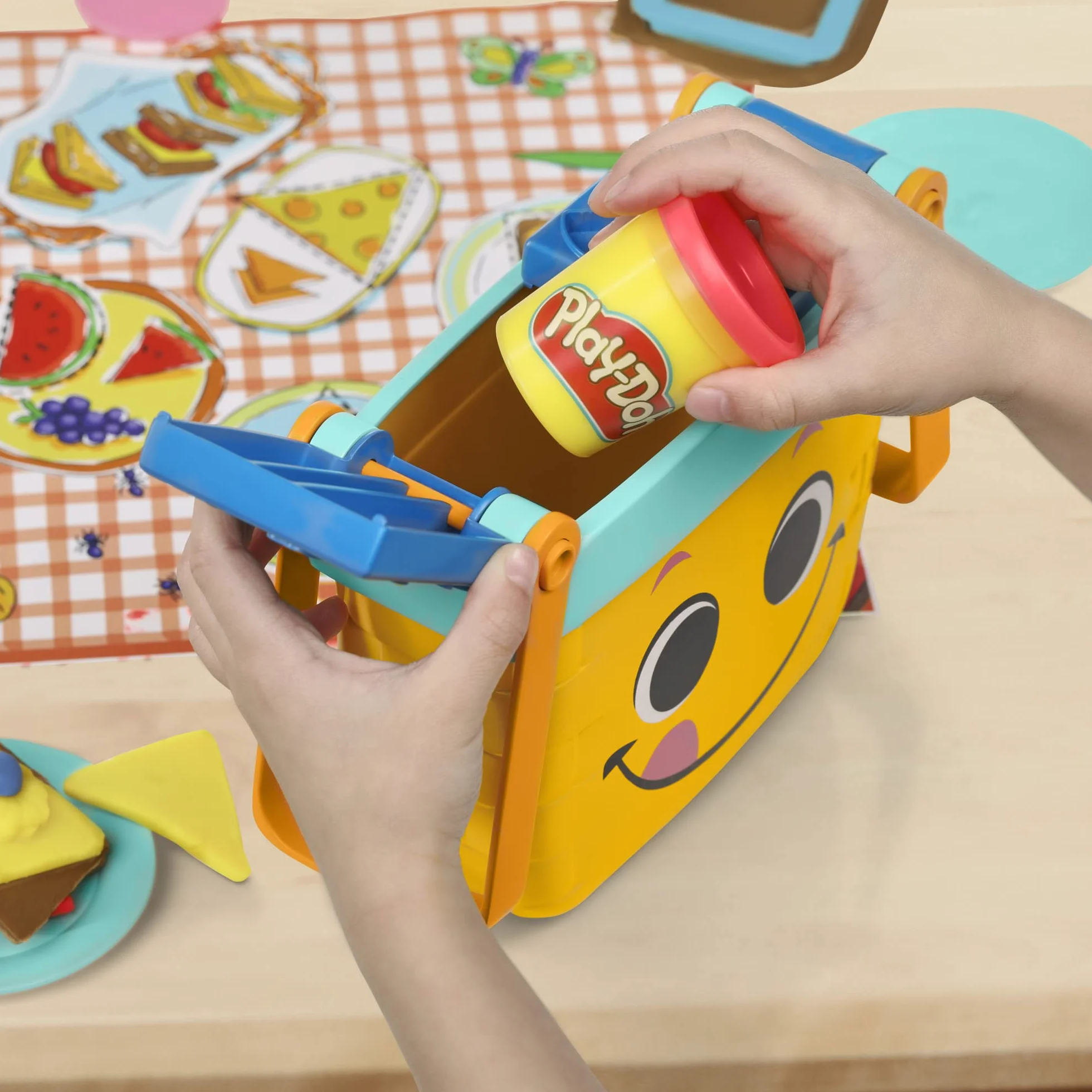 Play-Doh Zestaw startowy Play-Doh Piknikowe kształty, zabawki dla przedszkolaków