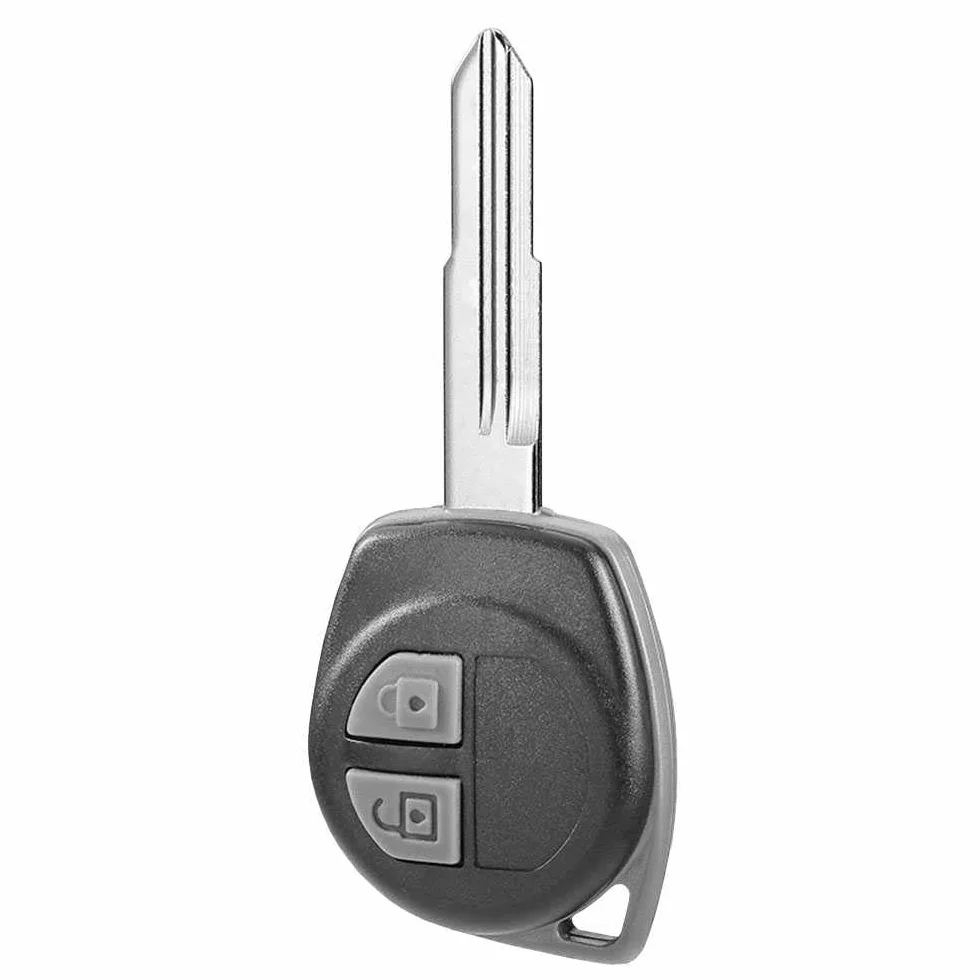 OcioDual Klucz z 2 przyciskami kompatybilny z Suzuki Vitara Swift Ignis SX4 Liana Alto, zdalna obudowa pilota