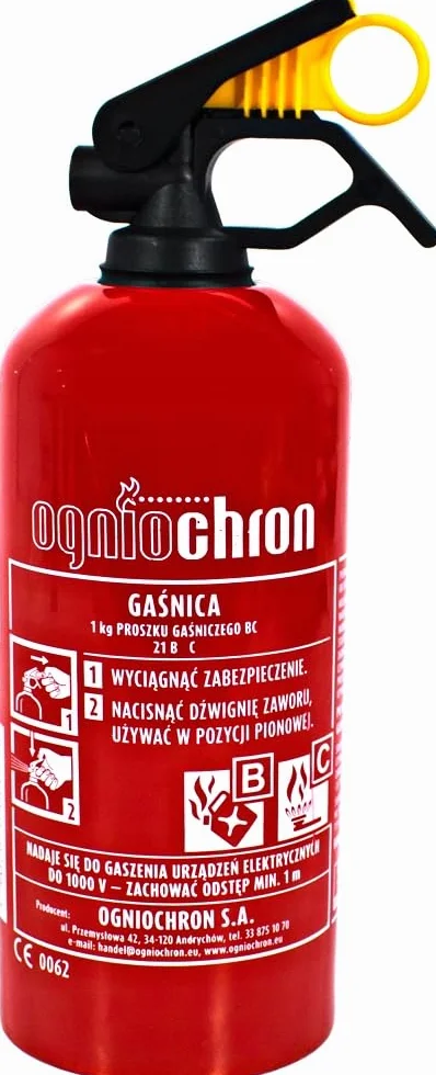 ZESTAW TRÓJKĄT APTECZKA GAŚNICA KAMIZELKA + TORBA