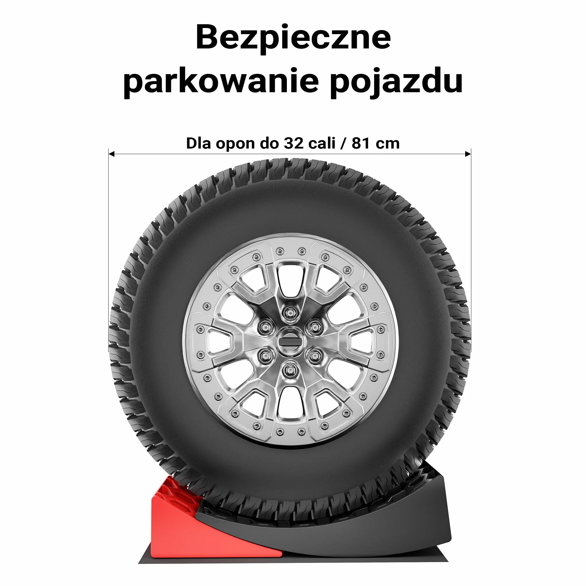 Wiltec kliny poziomujące do kamperów 2 szt 13 t para z torbą poziomicą matami