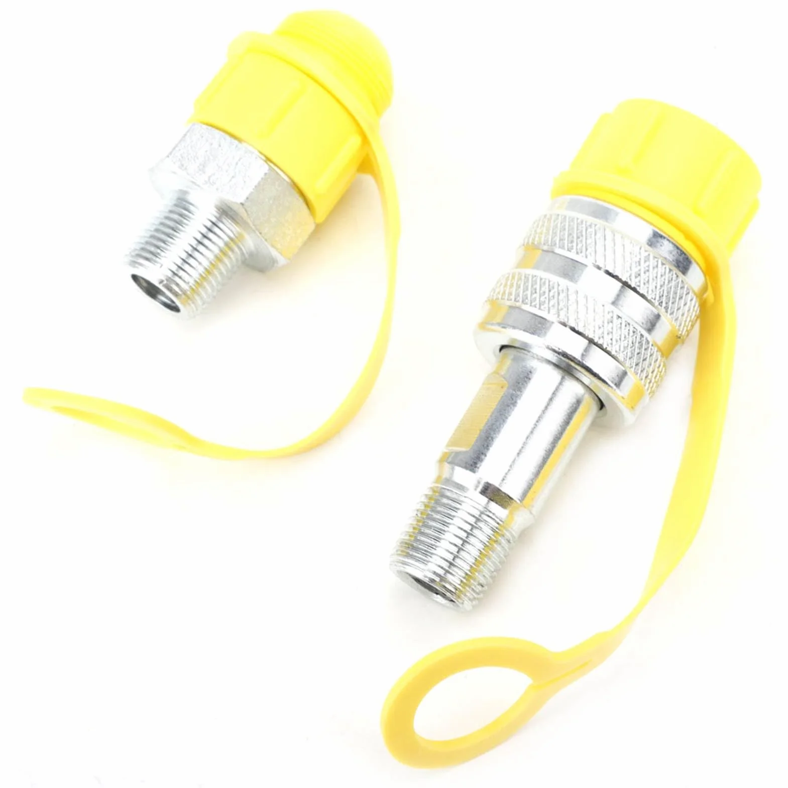 Szybkozłącze Hydrauliczne ze Stali Chromowanej 70Mpa do Zaworów Układów Hydraulicznych