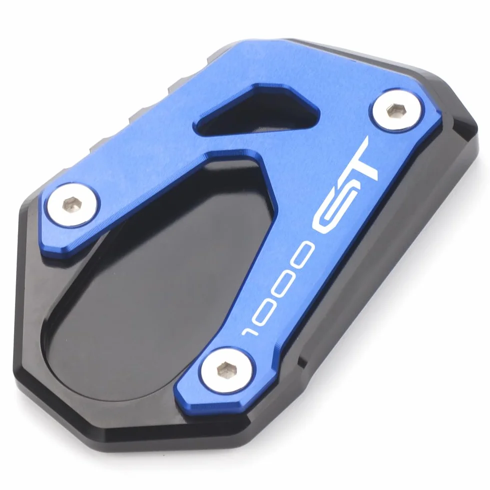 CNC wsparcie płyta przedłużająca stojak boczny do Suzuki GSX-S 1000GT 2022 niebieski