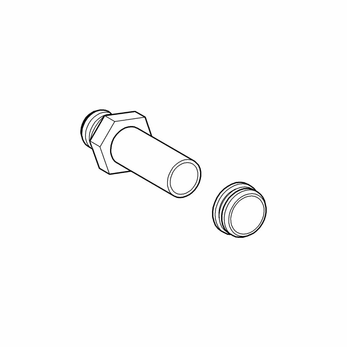 GROHE Zestaw wlotowy 1/2"