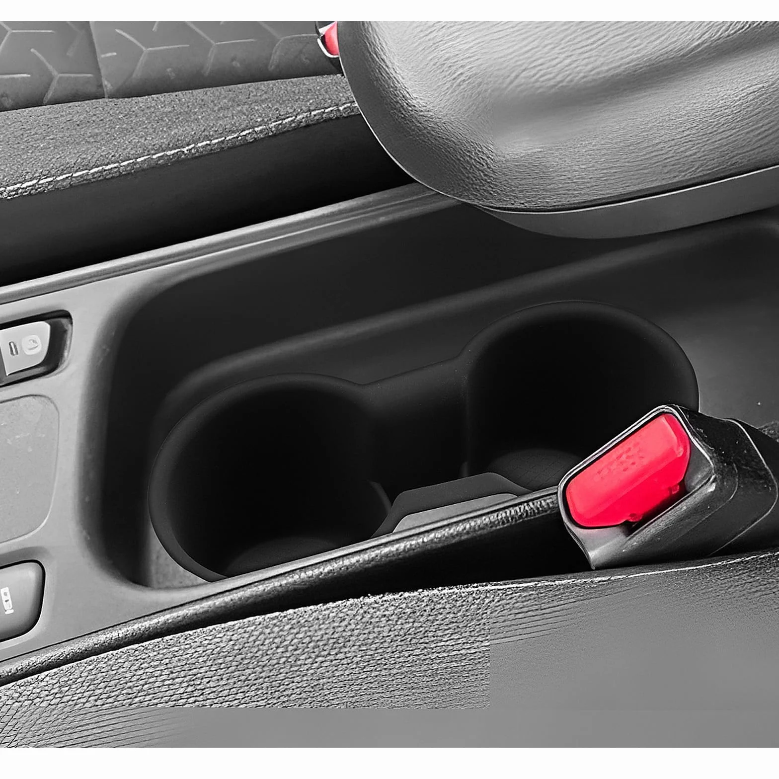 LUWU Kompatybilny z Toyota Yaris Yaris Cross 2020-2025 uchwyt na napoje samochodowy antypoślizgowe akcesoria