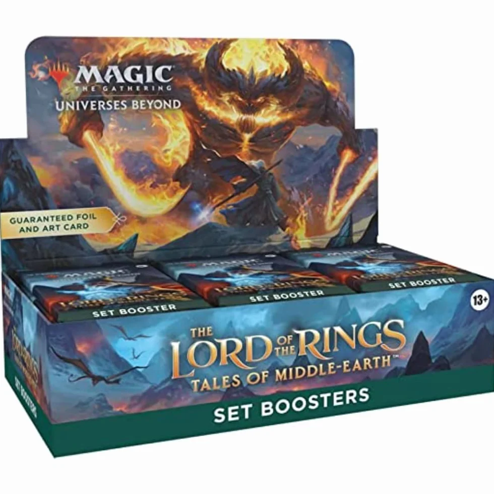 Magic: The Gathering The Lord of the Rings: Tales of Middle-earth Set Booster Box - 30 opakowań (360 Magic Cards) (wersja angielska)