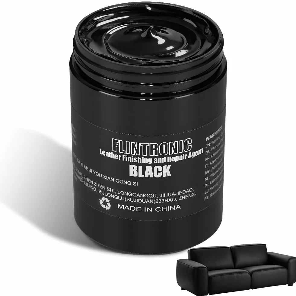 Flintronic Balsam regenerujący skórę 300 ml zestaw naprawczy do mebli skóry czarny