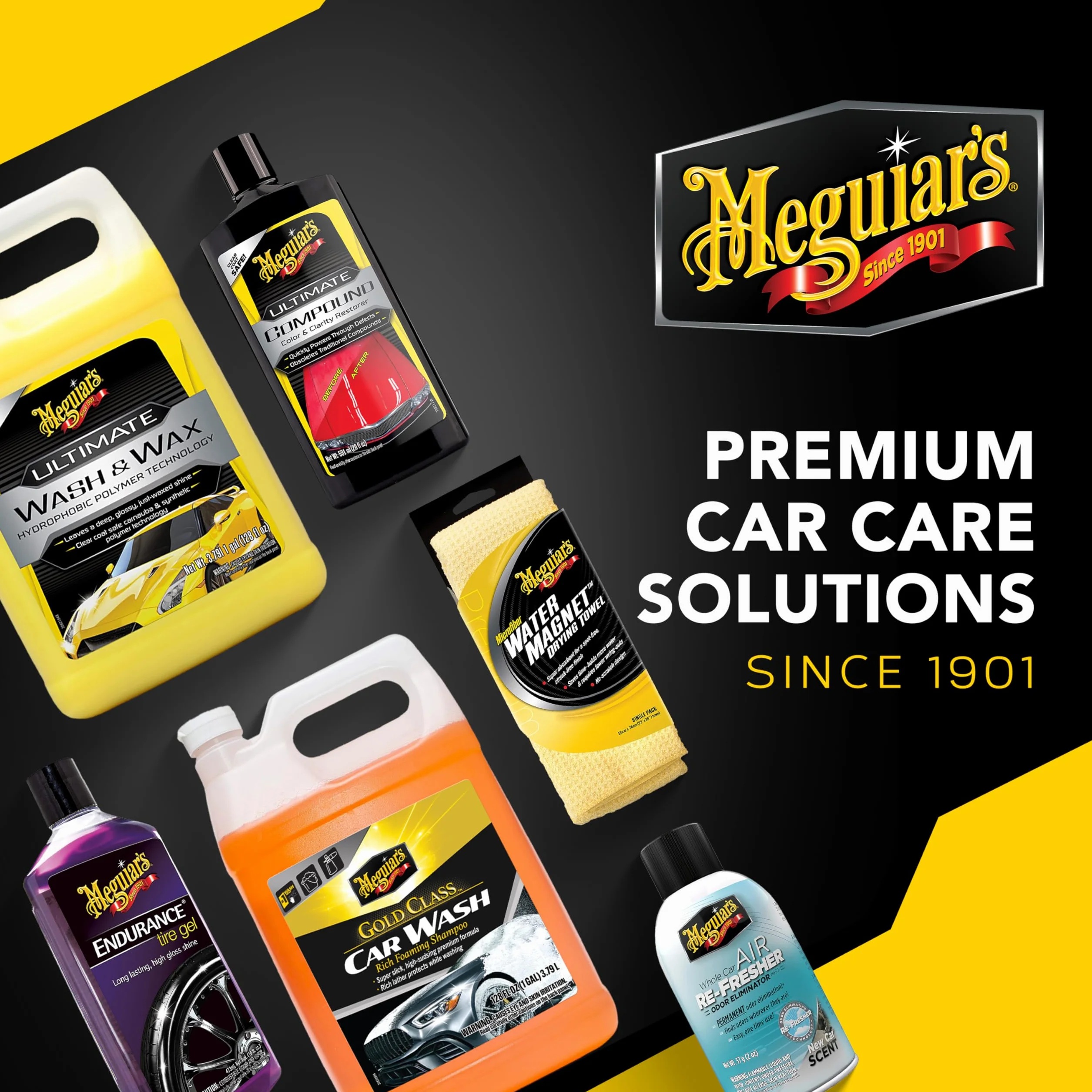 Meguiar's G7516EU Endurance High Gloss pielęgnacja opon, 473 ml