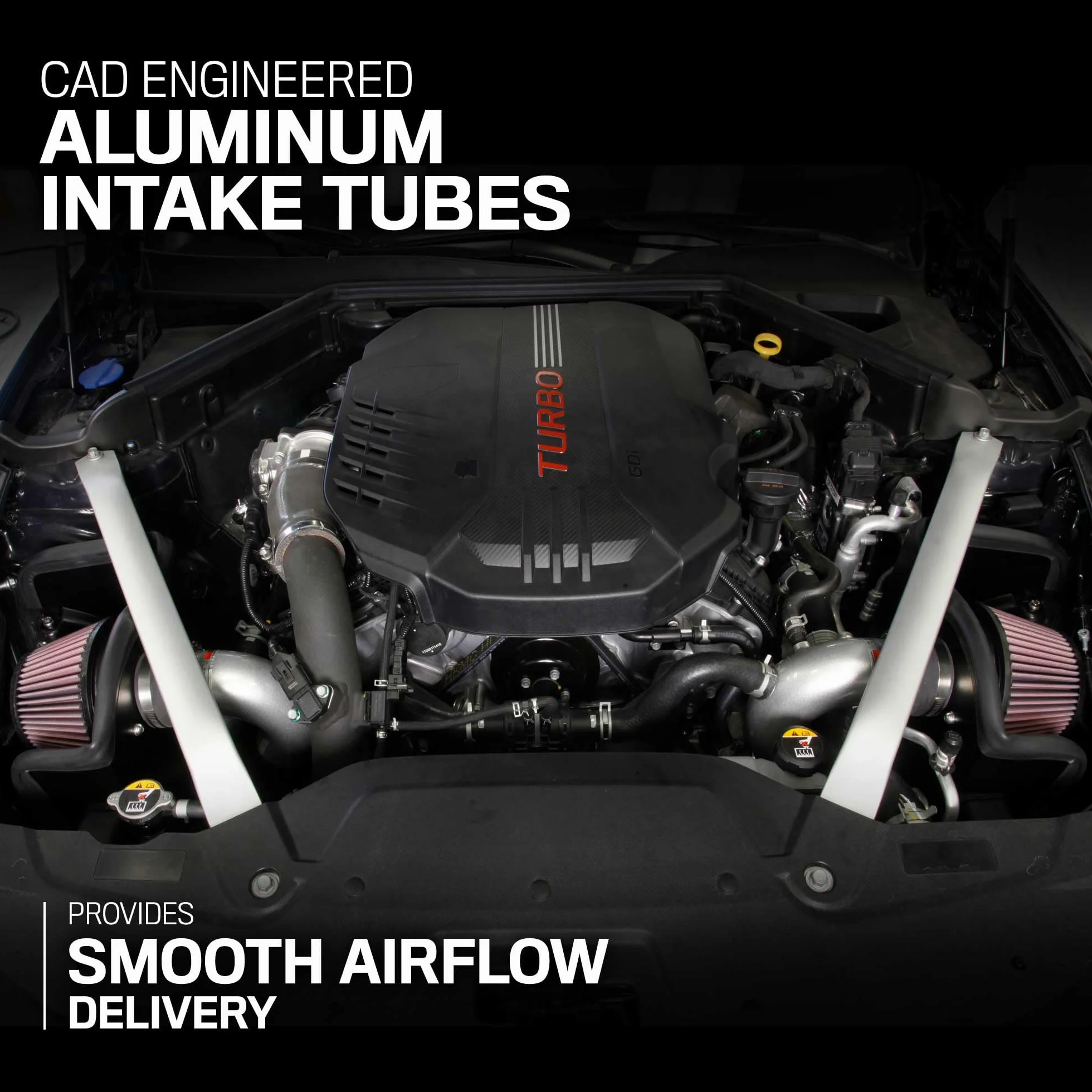 K&N K & N 69 – 5318ts Typhoon Kit Stinger 3,3 2018 695318ts, czerwony