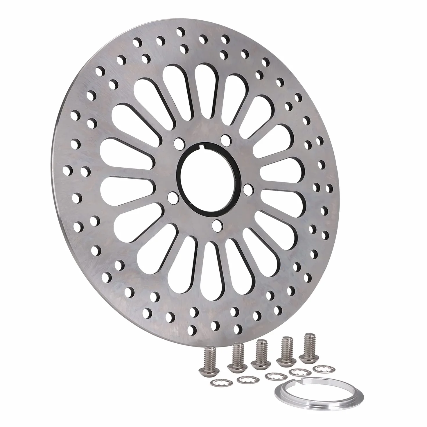 Wirniki tarczowe hamulcowe z przodu i z tyłu 29.2 cm ze stali nierdzewnej do Touring, Softail, Sportster, Dyna Models 1984-2013 (z wyjątkiem modeli Touring 2008-2013)
