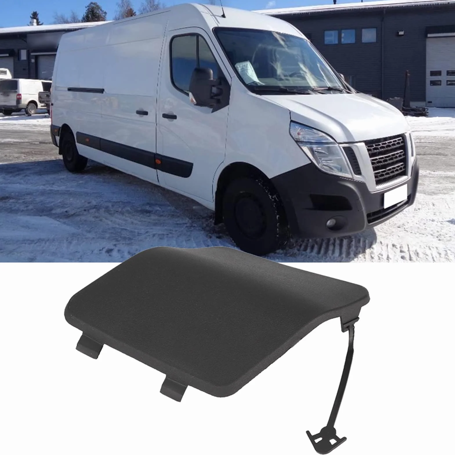 MASTER III NV400 Zaślepka na Otwór Haka Holowniczego w Zderzaku 511800537R