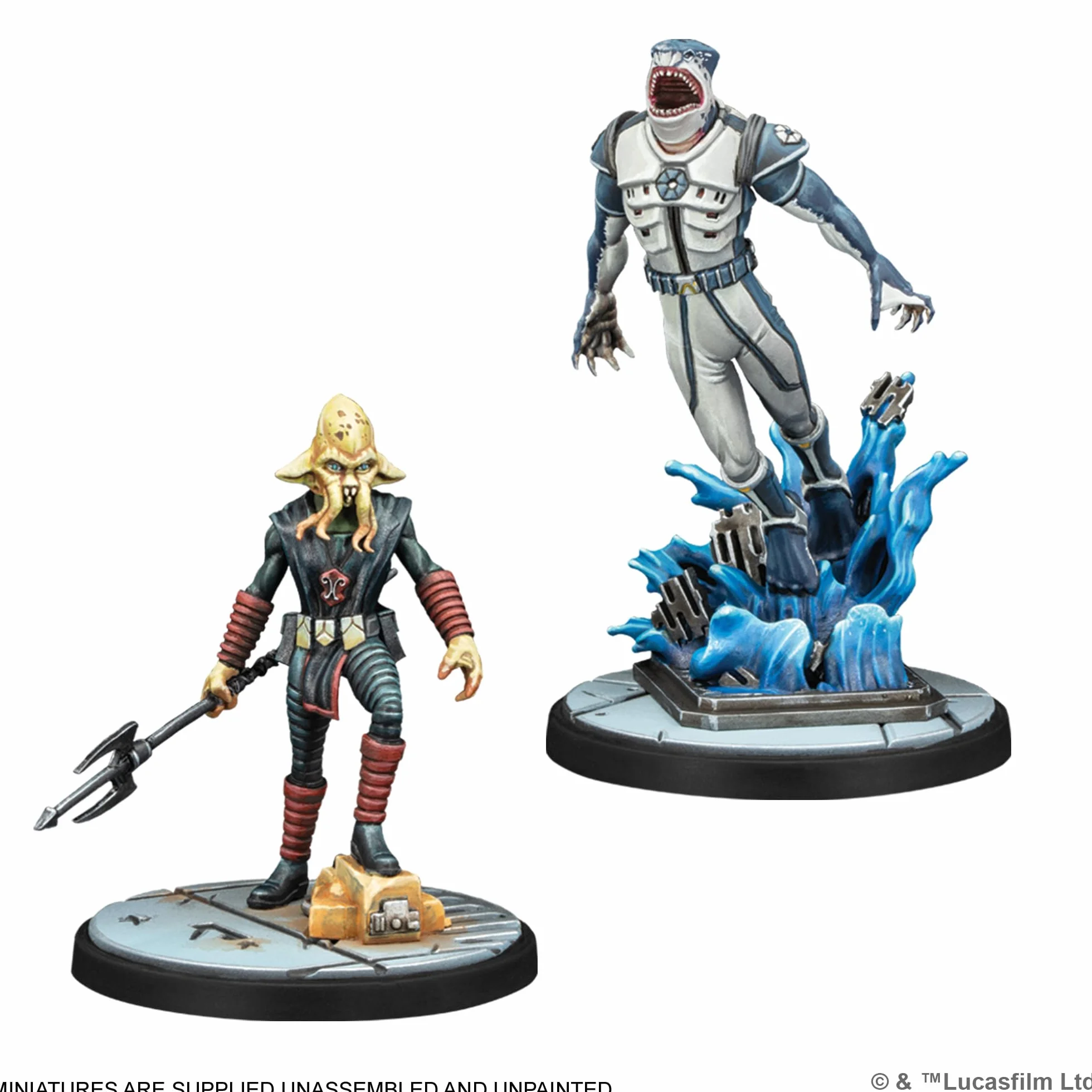 Asmodee | Star Wars: Shatterpoint Terror From Below Squad Pack | Miniatury stołowe | Wiek 14+ | 2 graczy | Czas gry ponad 90 minut