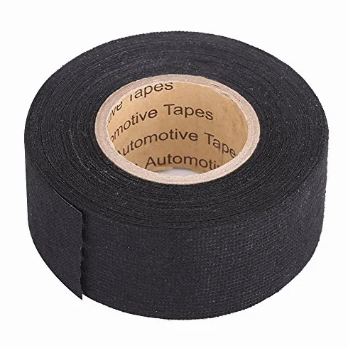 Estink taśma samochodowa, taśma izolacyjna, taśma z tkanki splotowej, taśma klejąca z tkanki, taśma do wiązki kabli pojazdów, 32 mm x 11,5 m