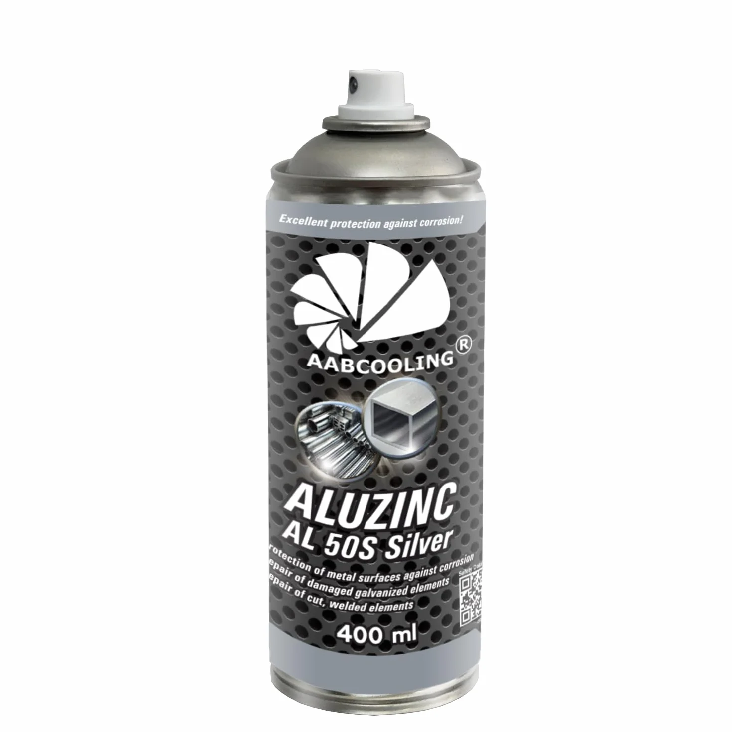 AABCOOLING Alucynk AL 50S Srebrny 400ml Farba Antykorozyjna Ocynk w Sprayu