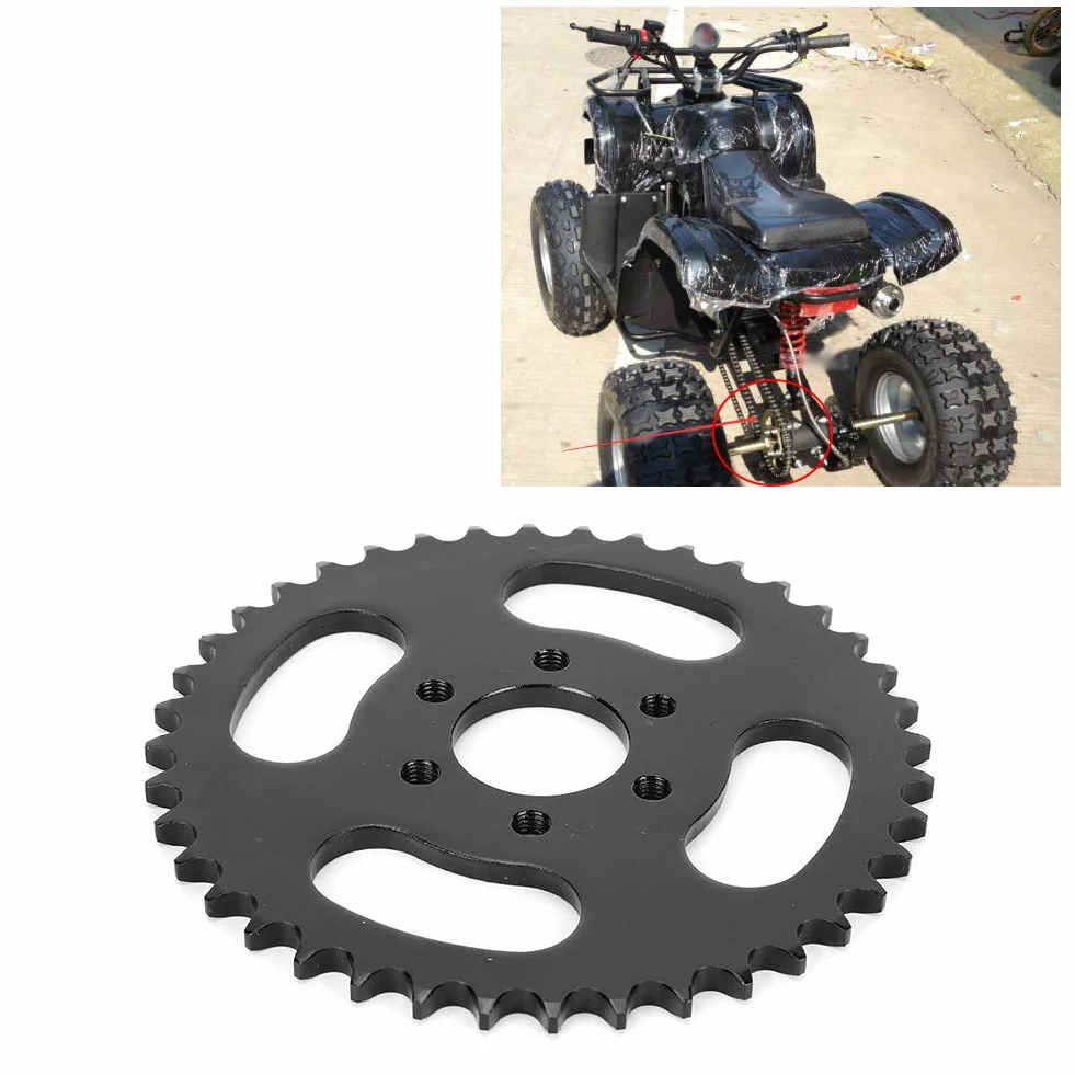 428/63 tylne koło napędowe 428 łańcuch 125 cm³ Taotao, koła łańcuchowe do sportów motorowych, ATV Quad 428 łańcuch tylny zębatka pasuje do Taotao Sunl Roketa Jcl Nst 125 150 200 250