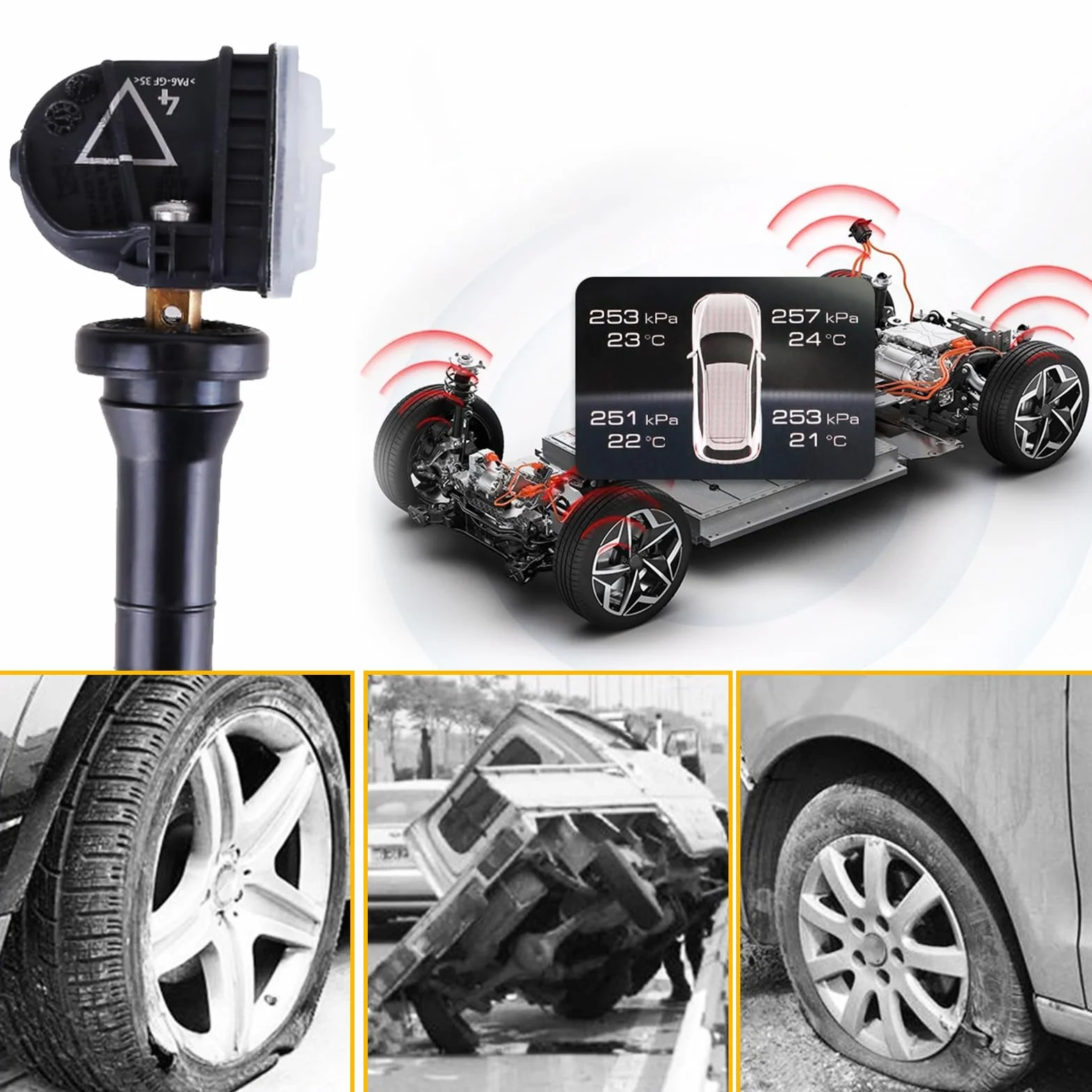 Czujniki ciśnienia w oponach RDKS TPMS 13506028 do Opel Mokka Antara Corsa Insignia Meriva Zafira