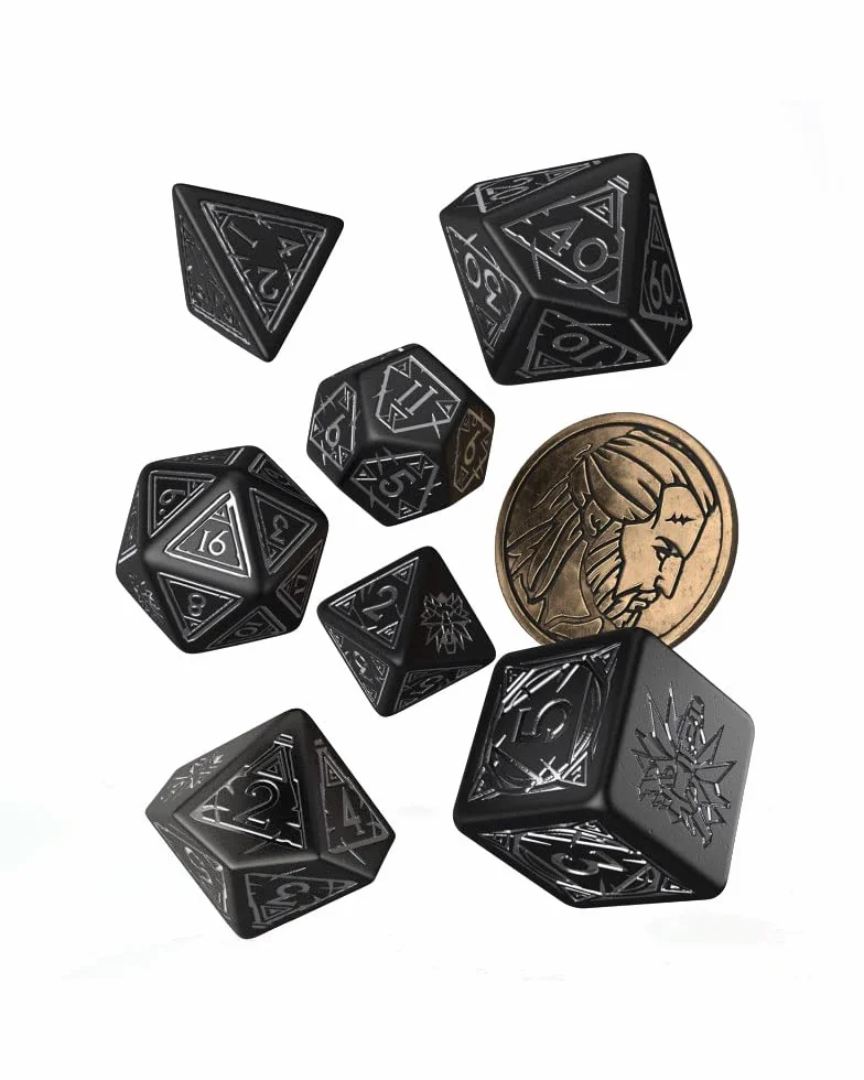 The Witcher Dice Set: Geralt – Silver Sword (7)