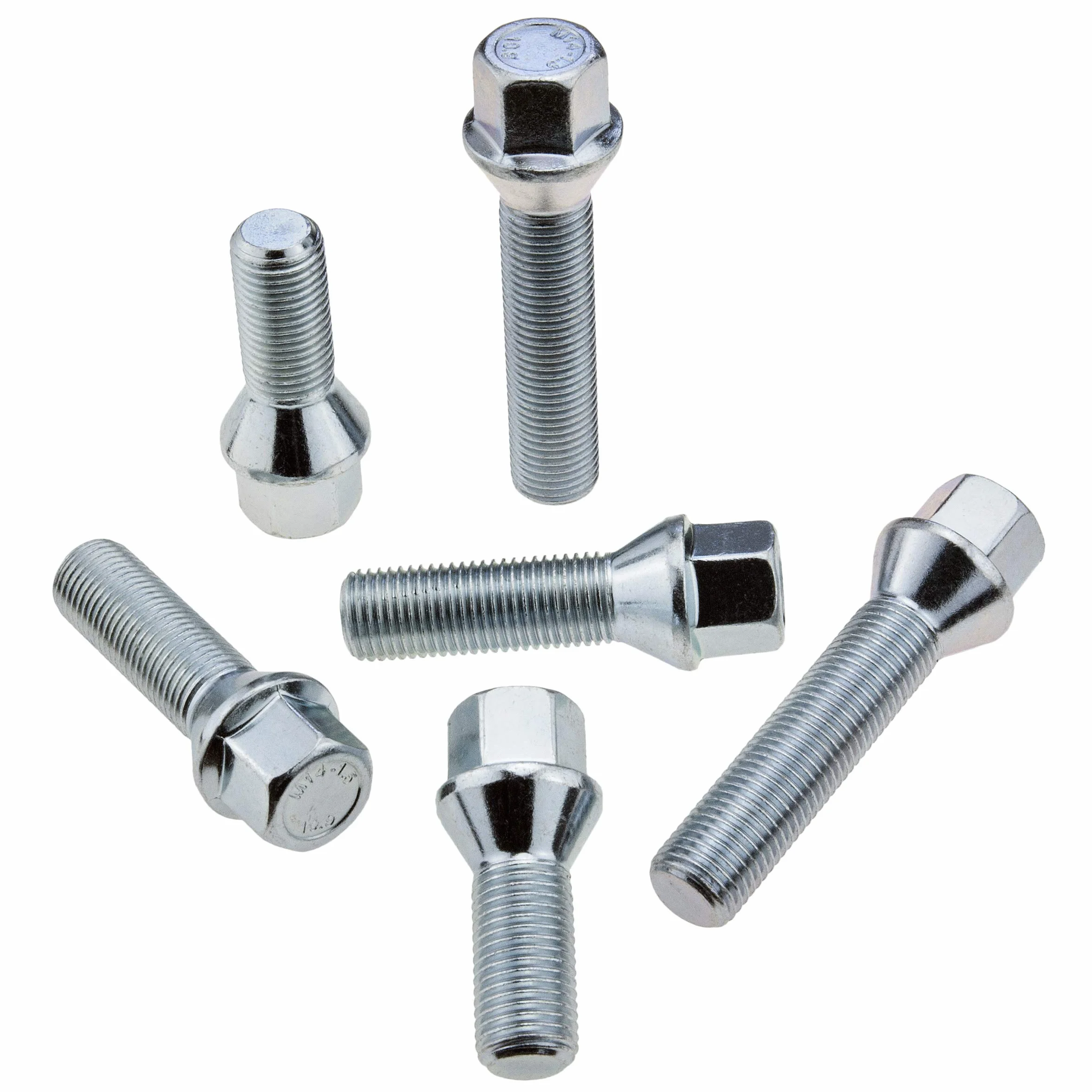 Śruby do kół M14 x 1,5 stożek podkładka stożkowa SW17 24-60mm