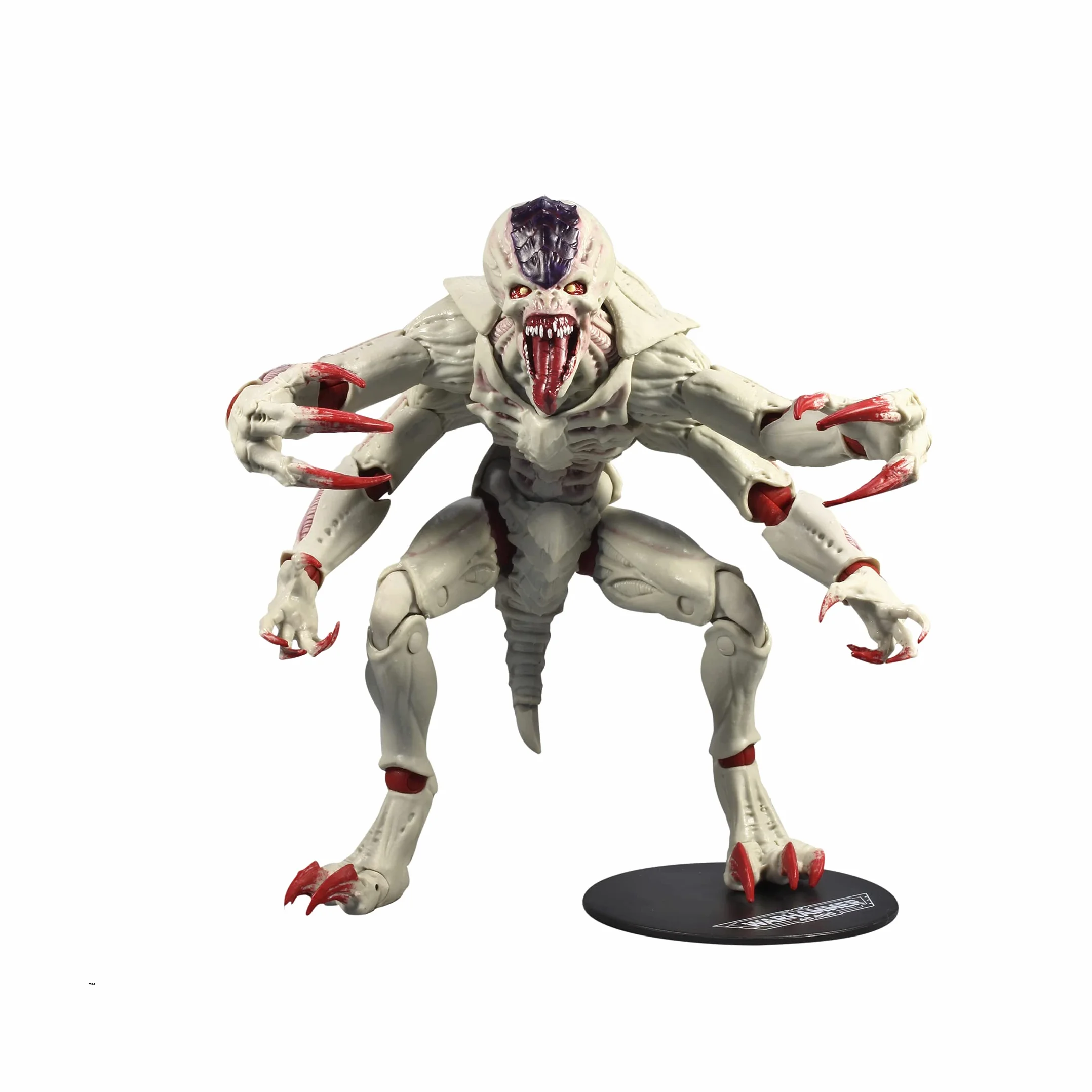 McFarlane Zabawki, Warhammer 40000 Genestealer figurka z 22 ruchomymi częściami, kolekcjonerska figurka Warhammer z podstawką kolekcjonerską – wiek od 12 lat