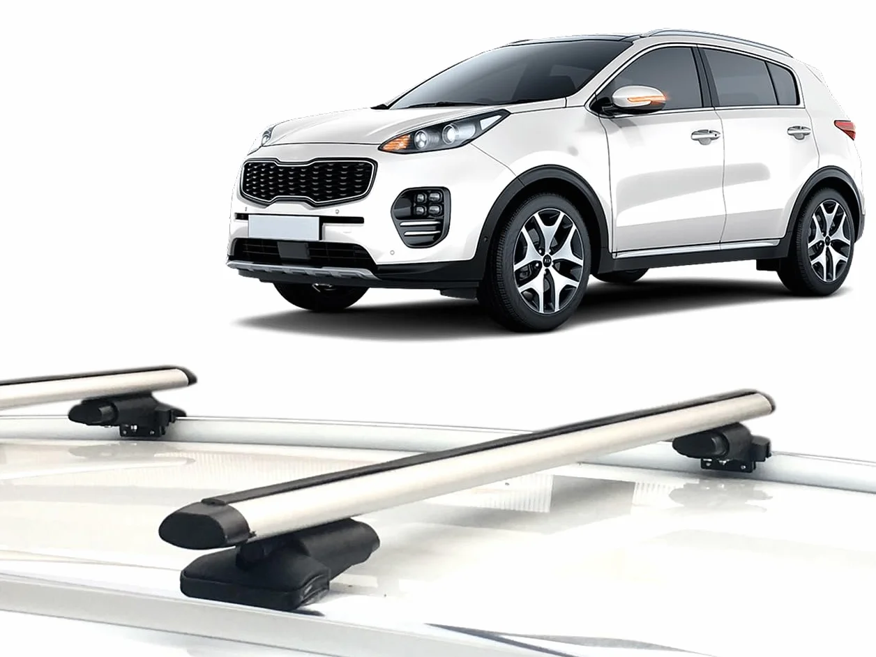 Bagażnik dachowy do KIA Sportage QL 2016-2021, aluminiowe belki poprzeczne