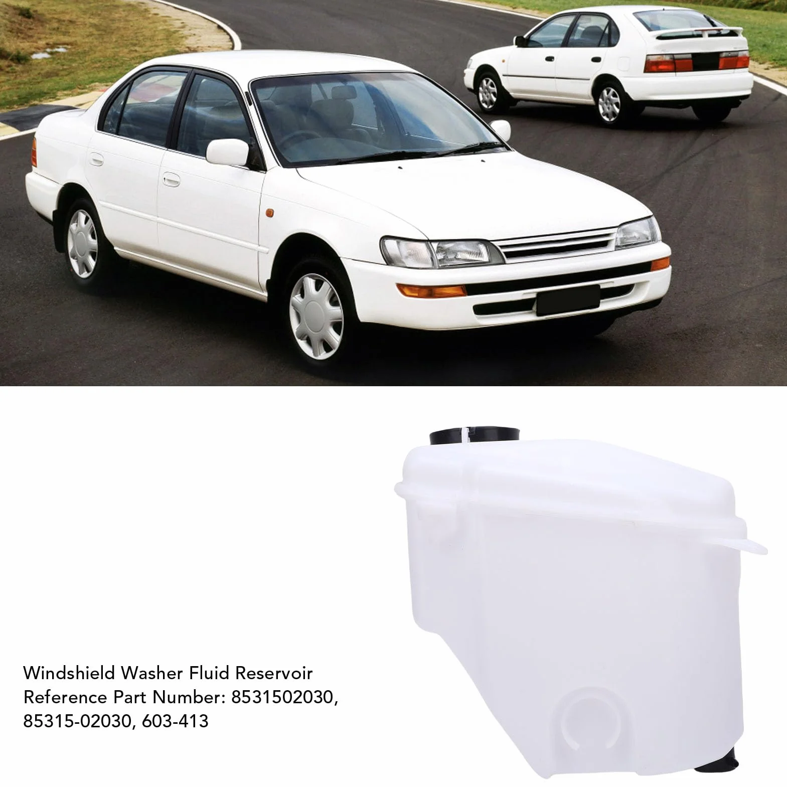 Zbiornik Płynów Pralki do PRIZM 1998–2002 z Wężami CAP 85315 02030