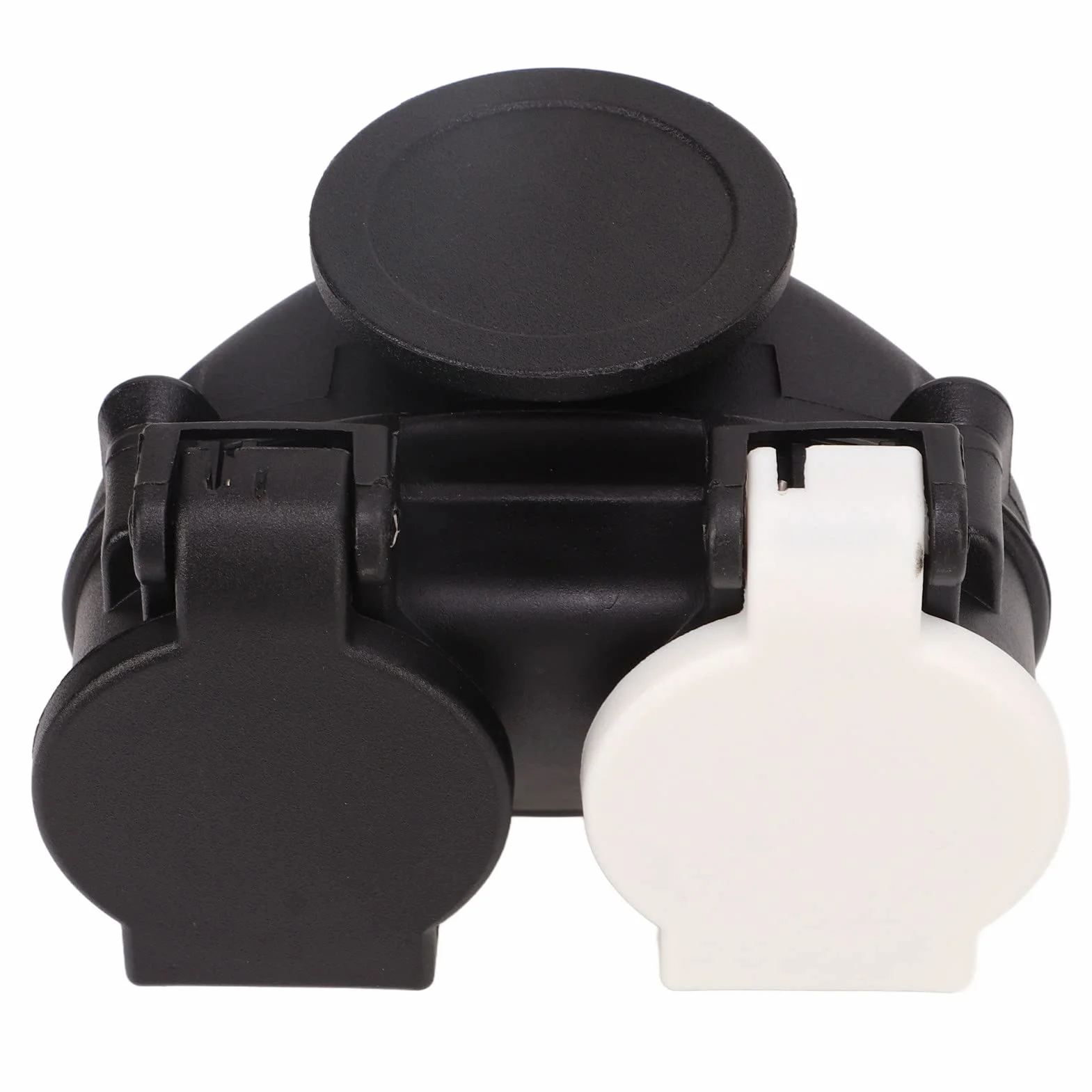 Adapter Konwersji Gniazda Przyczepy 13-pinowy na 7-pinowy Podwójne Gniazdo Wtykowe