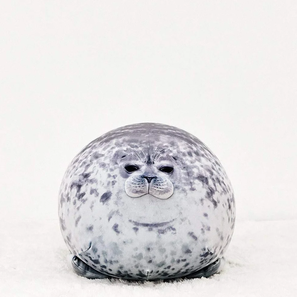 Wypchana pieczęć, 60 cm pieczęć pluszowa poduszka pluszowa śliczna lalka pluszowa pluszowa zabawka śliczna kreskówka foka poduszka nadziewana pluszowa pluszowa poduszka pluszowa pluszowa poduszka