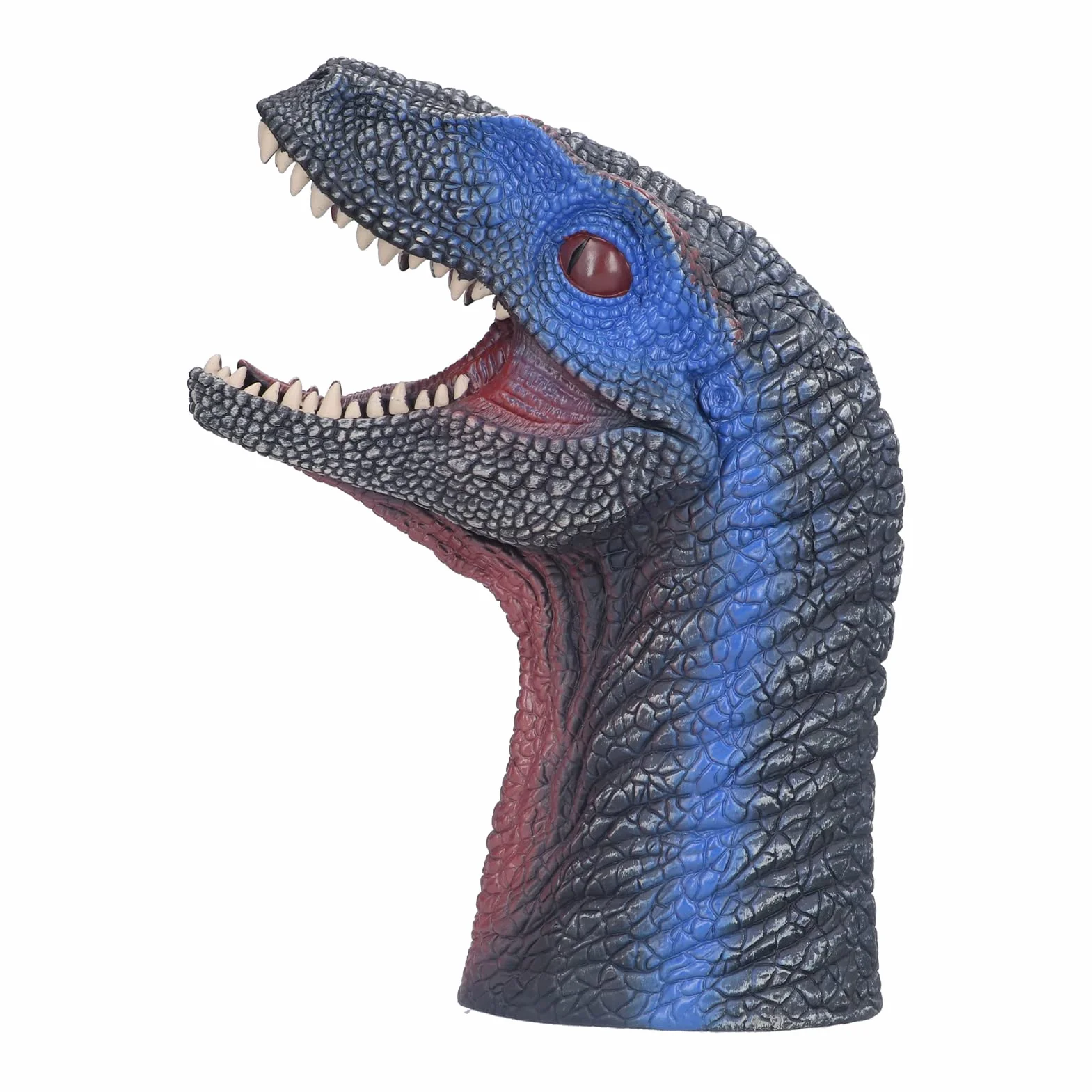 Cryfokt Pacynka Dinozaura Interaktywna Miękka Gumowa Zabawka dla Dzieci, Usta Sterowane Palcami, Kształt Tyrannosaurus Rex dla Rodziców i Dzieci, 10,6 X 8,3 X 4,3 Cala