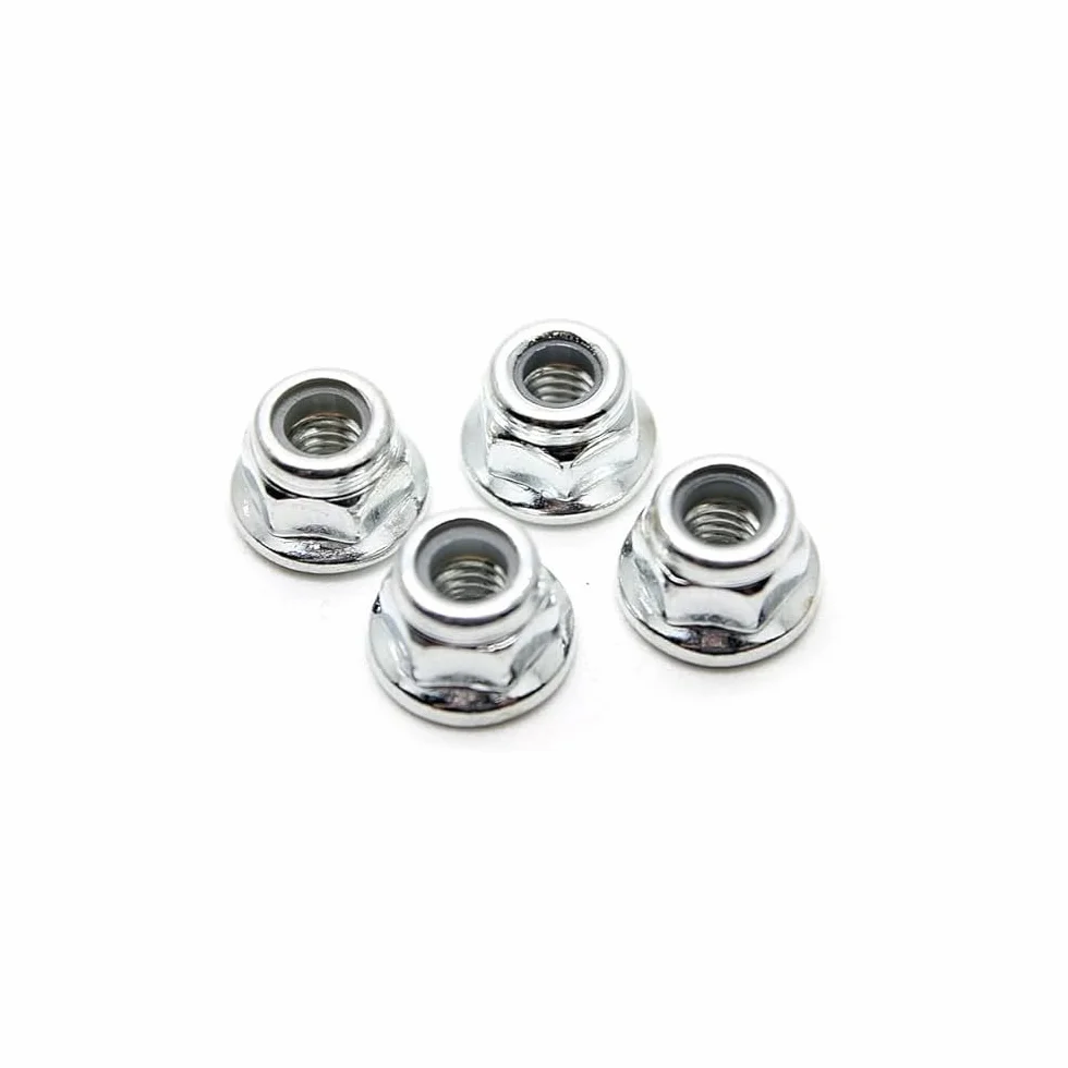 JIANFANRC Anti-Loose Nakrętka śrubowa (4 szt.) 15-WJ02 do XLH 9115 9116 9117 9118 9119 9120 S911 S912 S913 1:12 RC Monster Truck części samochodowe