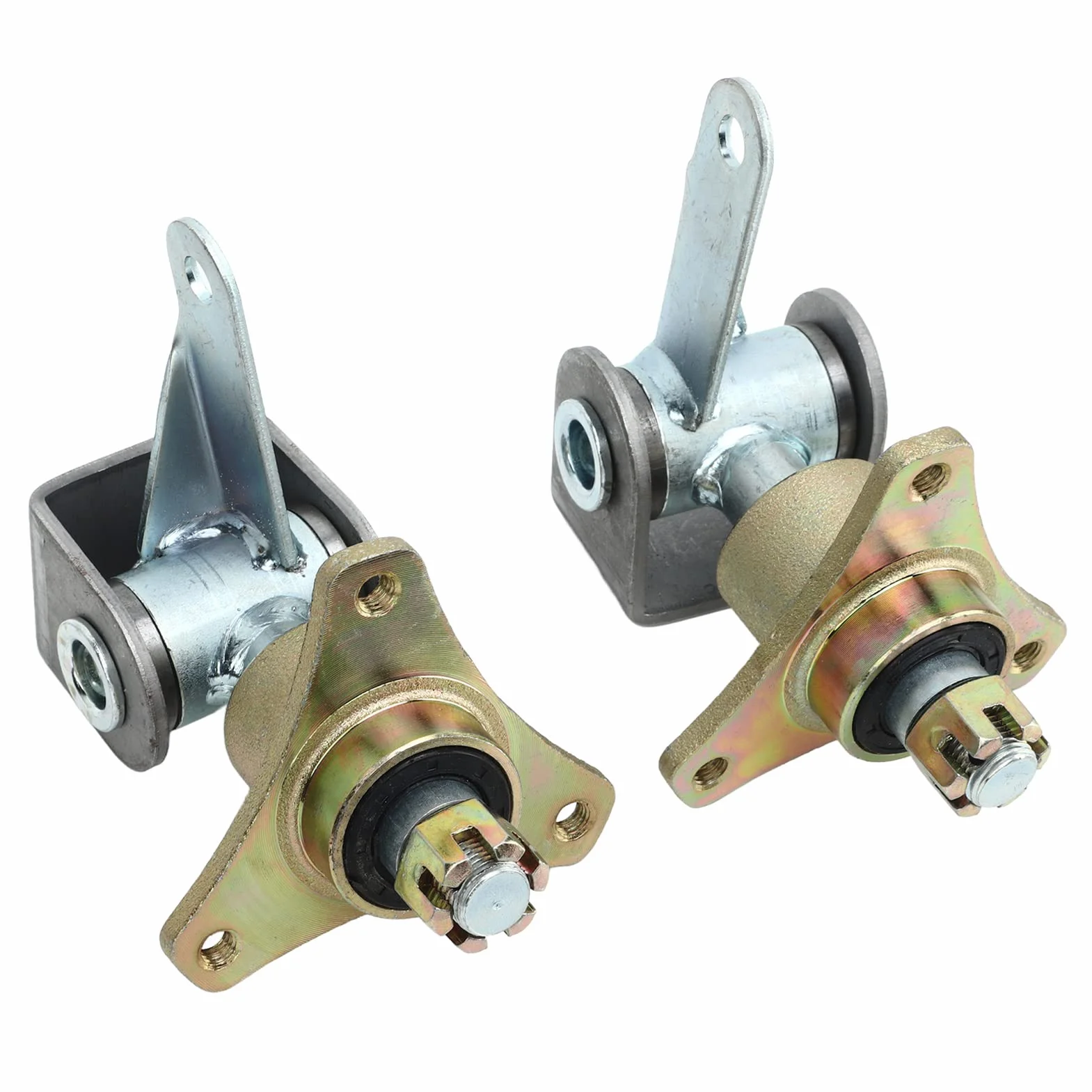 Kołnierz łożyska Piasty Koła, 17mm 3 Stud Piasty Przedniego Koła Wrzeciono Kierownicy Stop Stali do Opon 6in Quad ATV Gokart