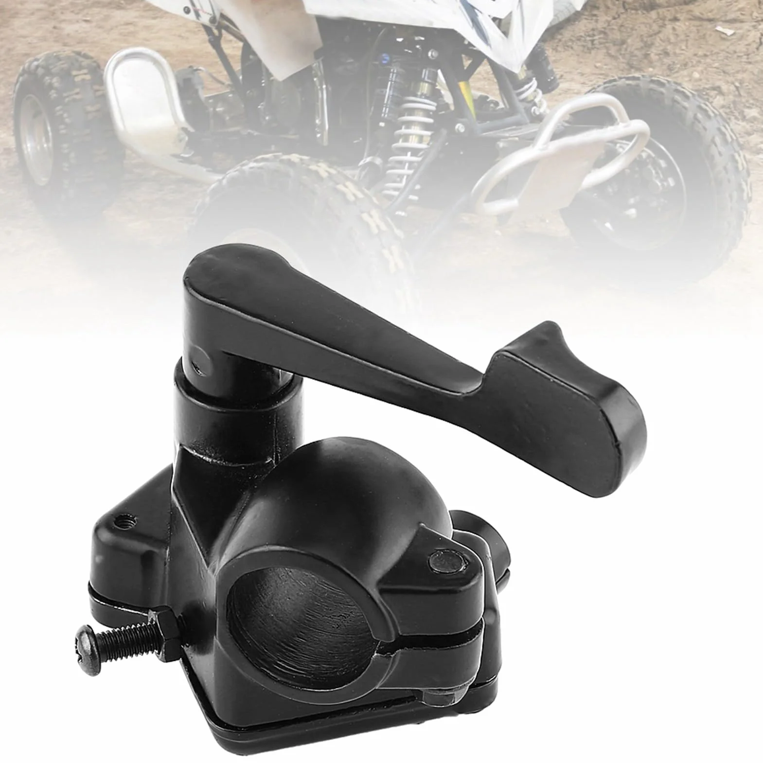 Keenso Przepustnica kciuka, lina, 22 mm, montaż do motocykla, roweru górskiego, elektrycznego, skutera, samochodu i motocykla
