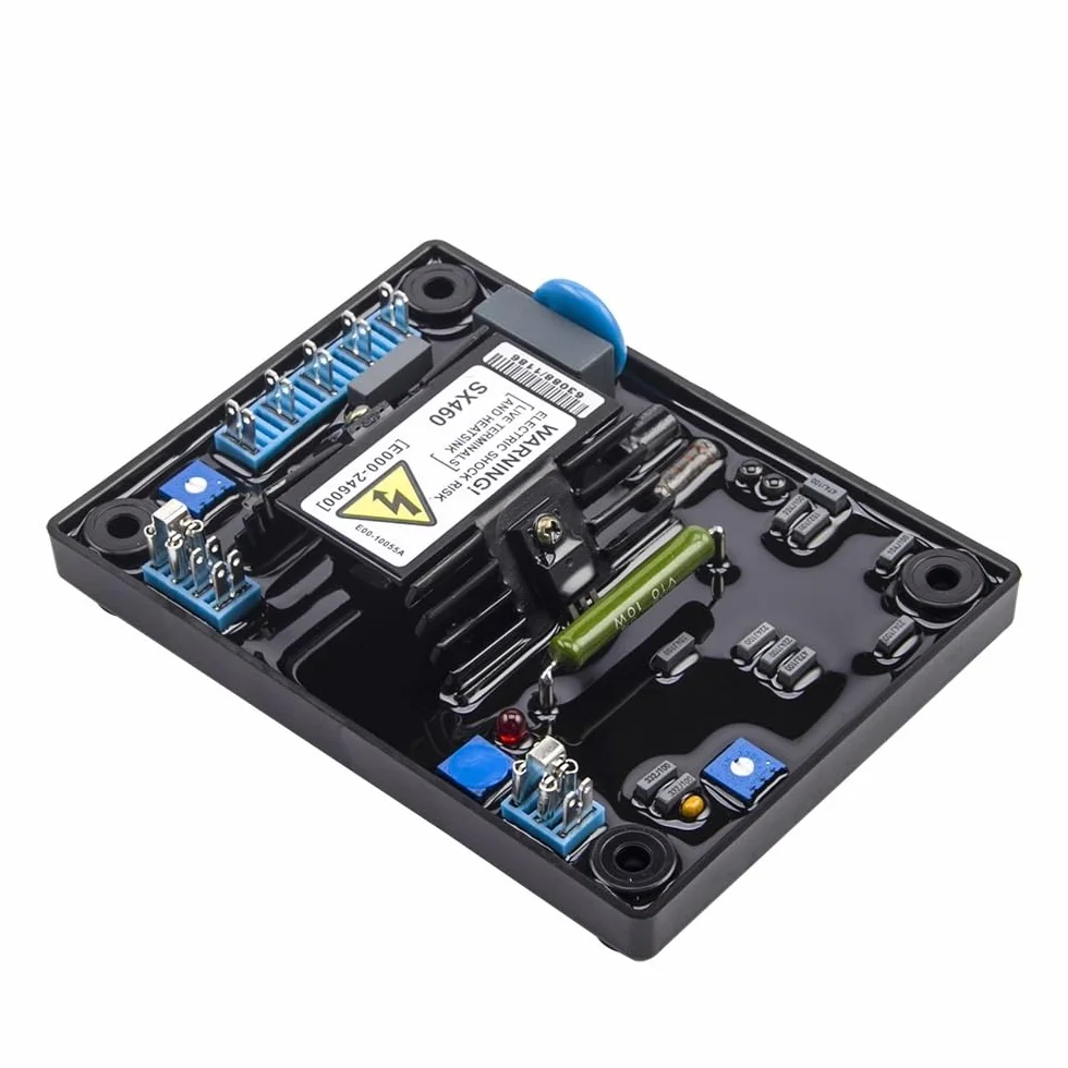 Automatyczny AVR SX460 AVR Generator automatyczny regulator napięcia stabilizator obwodu moc części generatora elektrycznego 100KW
