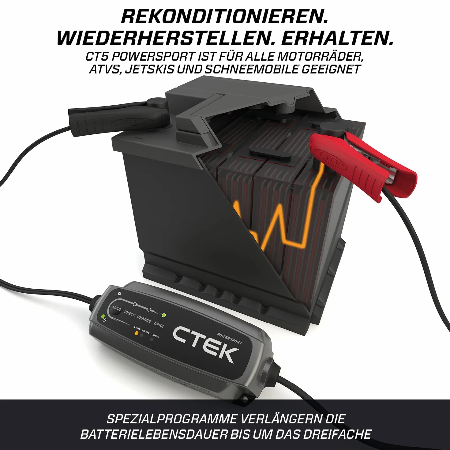 CTEK 40-310 Ładowarka do akumulatorów z adapterem
