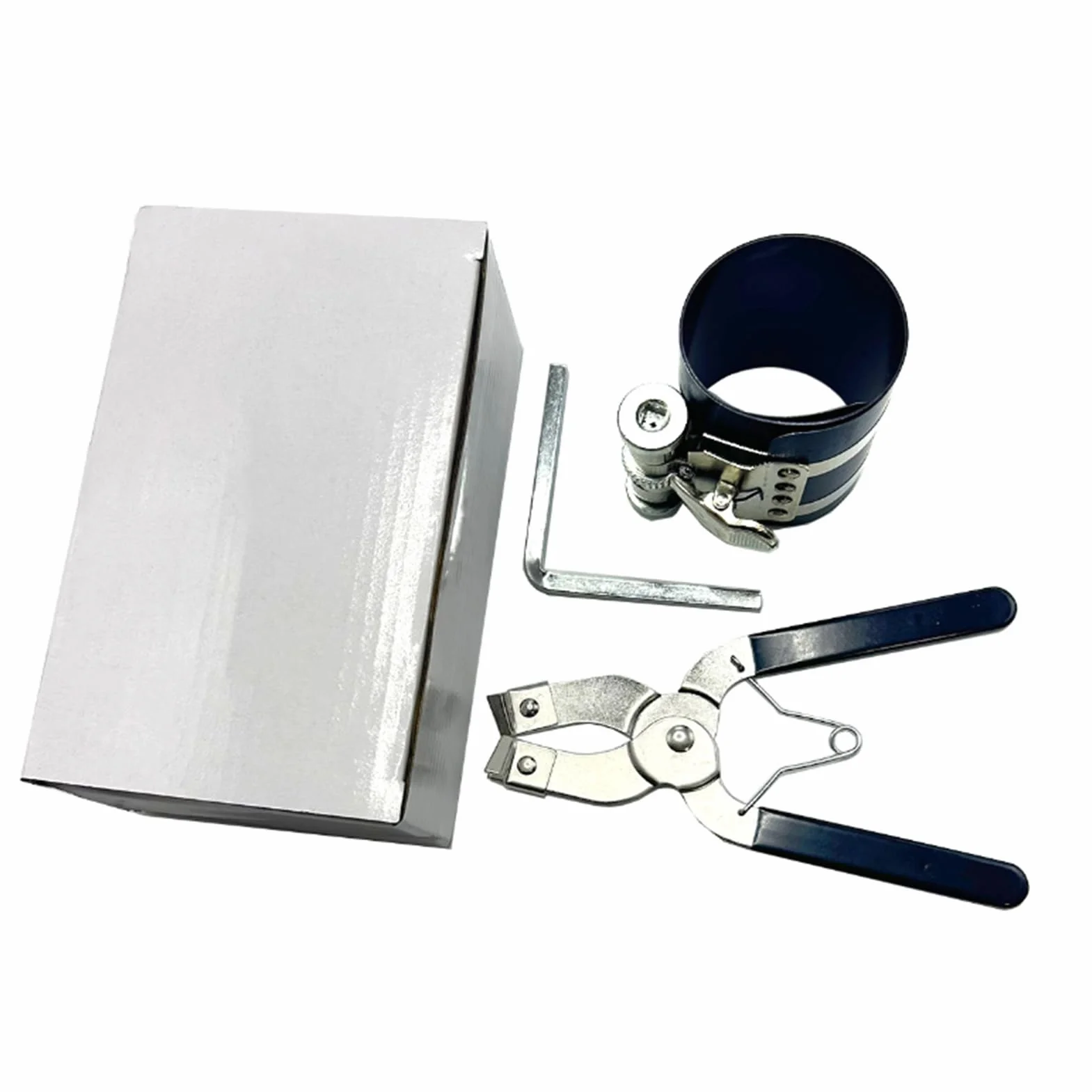 Piston Ring Installer Removal Tool Kit, Adjustable Plier Non-Slip Grip for Truck RV Sedan Engine Repair