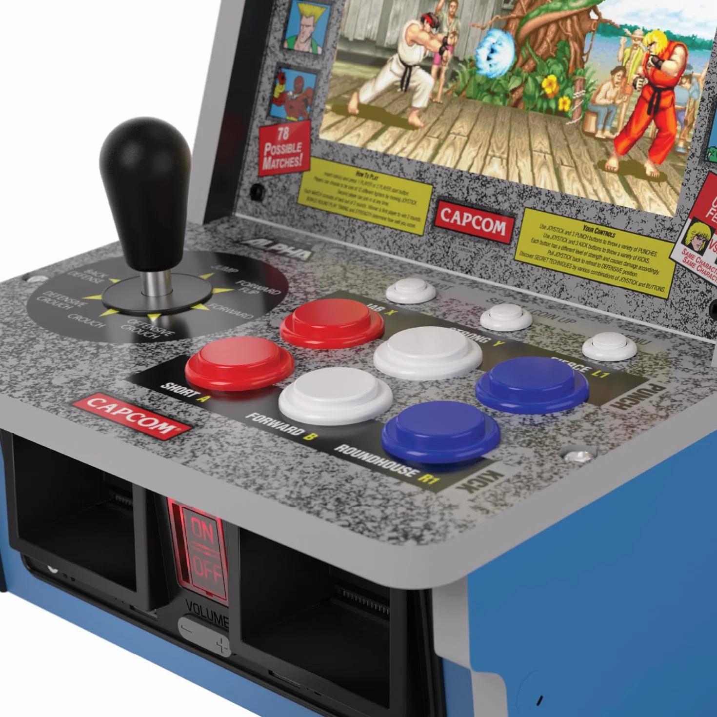 Evercade Alpha Street Fighter™ Bartop Arcade