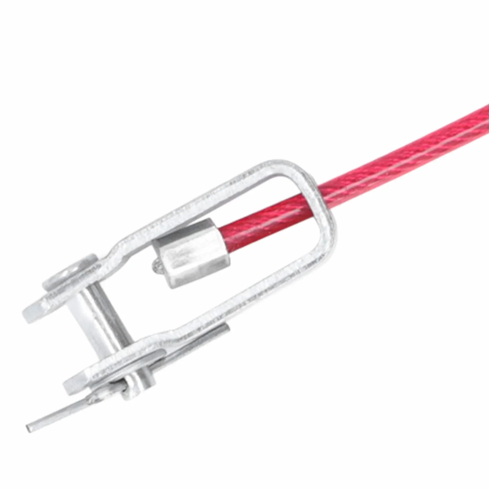 Przerwa Bezpieczeństwa Samochodu 3,3 Stopy Kabel Zrywający Anti Drop ze Stali Nierdzewnej ABS Linka do Przyczepy