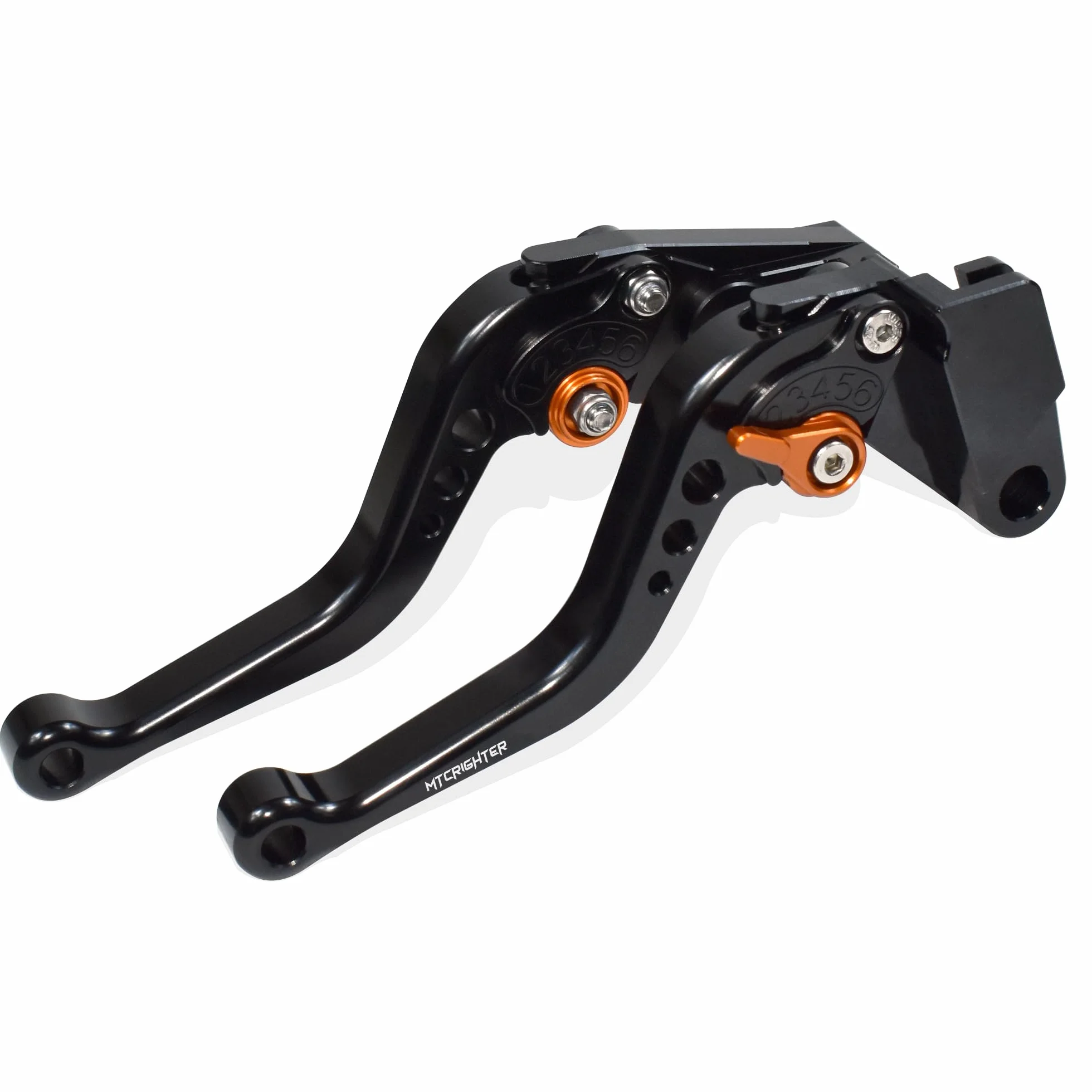 Dźwignia sprzęgła hamulca Honda Rebel 250 300 500 CMX300 CMX500 2017-2024 stop aluminium CNC pomarańczowa