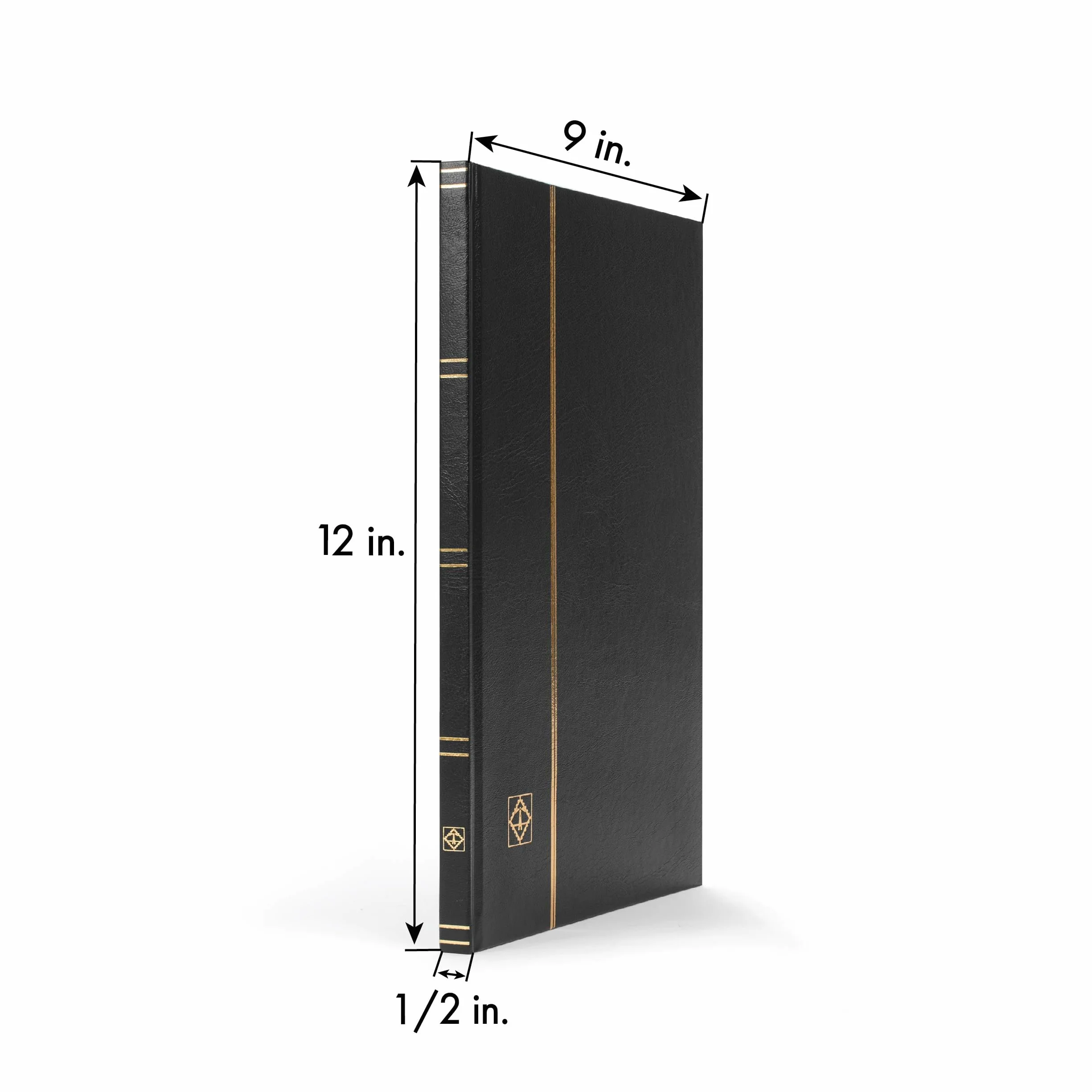 Leuchtturm 315975 segregator DIN A4, 16 stron czarny, pokrywa bez wyściółki, czarny