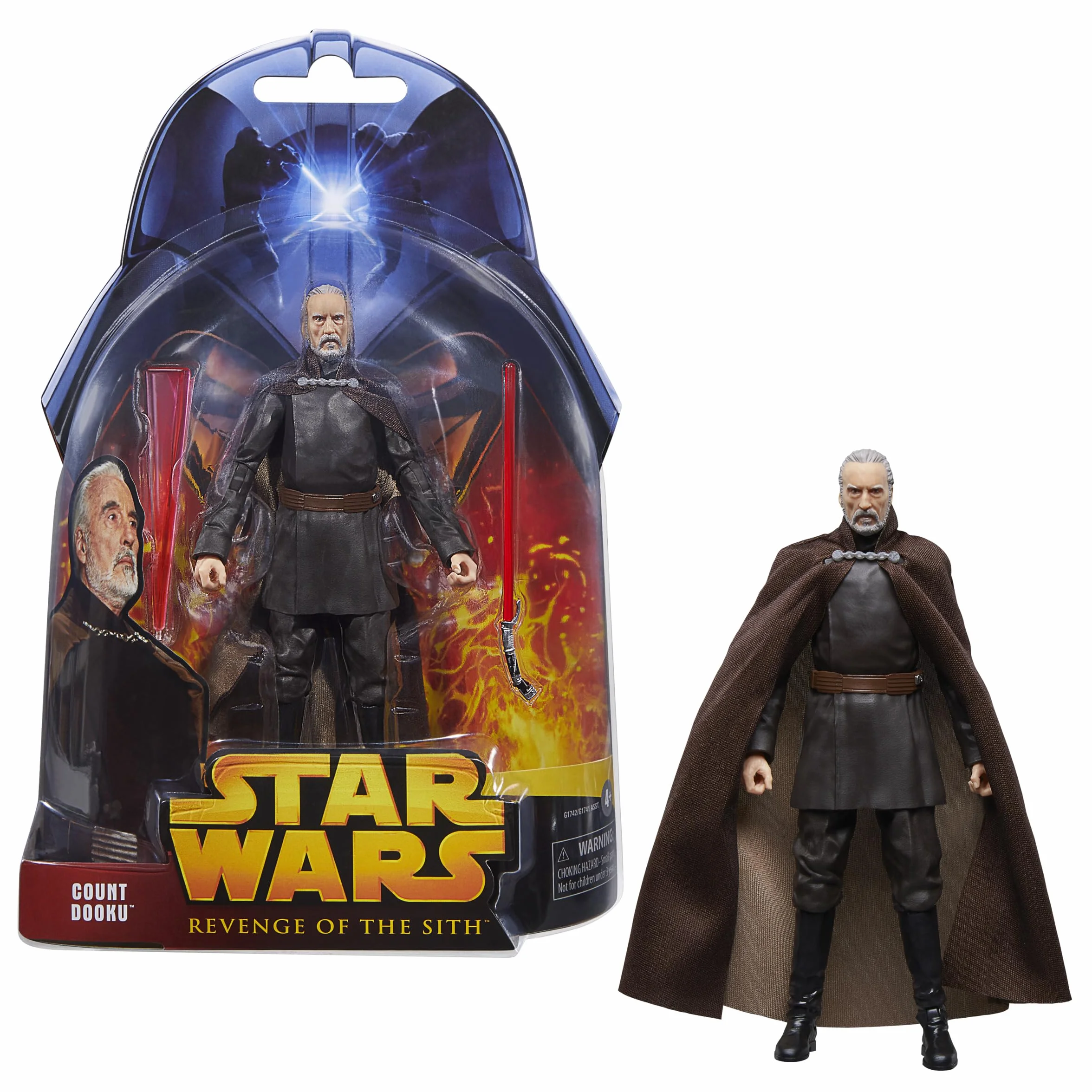 Hasbro Star Wars Hrabia Dooku z Kolekcji Star Wars The Black Series, 15-Centymetrowa Figurka Kolekcjonerska na 20. Rocznicę Filmu Gwiezdne Wojny: Zemsta Sithów