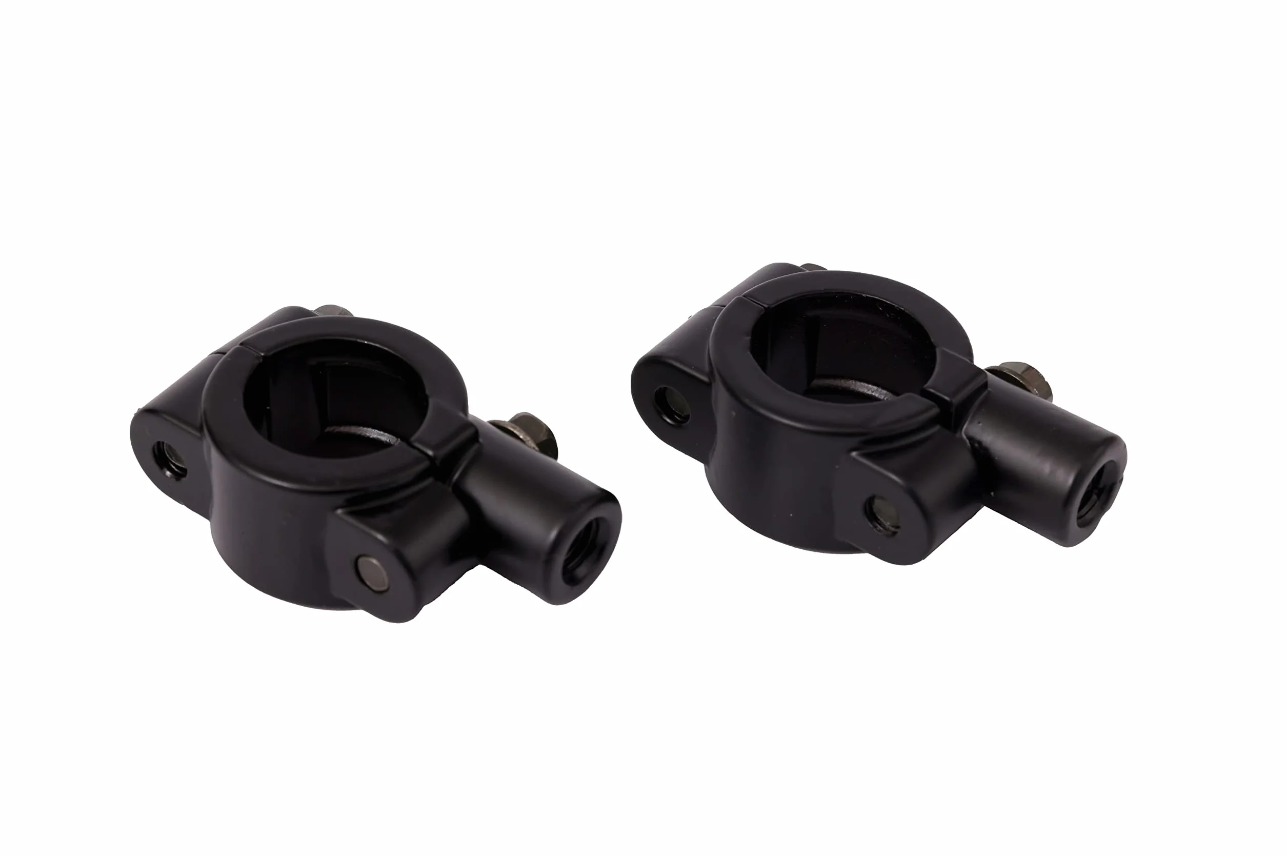 Uniwersalne uchwyty motocyklowe 8 mm do kierownicy 22 mm czarne