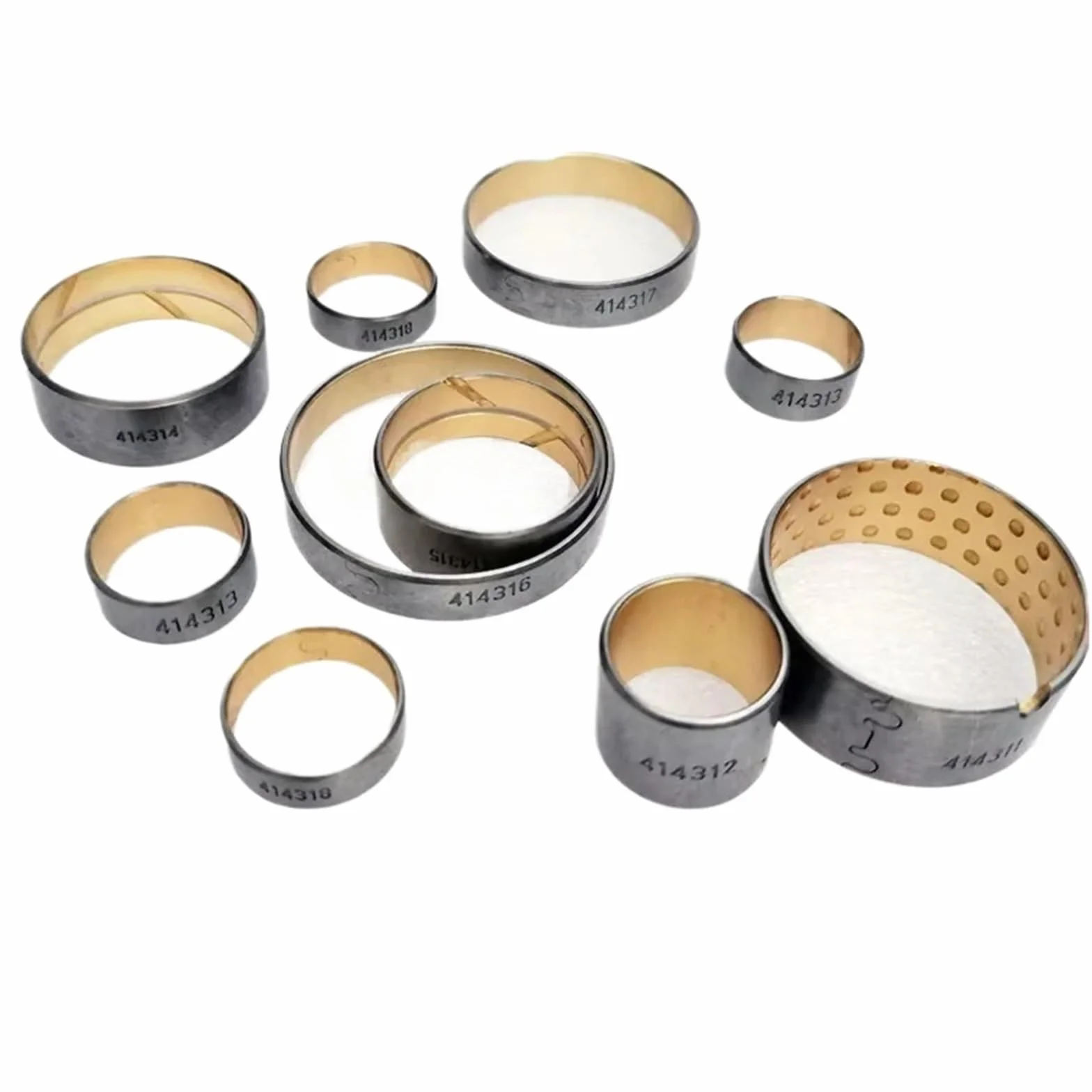 Zawór Sterujący Skrzyni,Korpus Zaworu Skrzyni Zestaw naprawczy tulei 6F35 6T40 z tuleją miedzianą, mosiężną tuleją, pasującą do skrzyni biegów Buick, pasuje do Forda